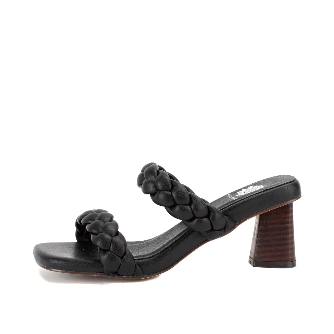 Nimble Heeled Sandal - Black