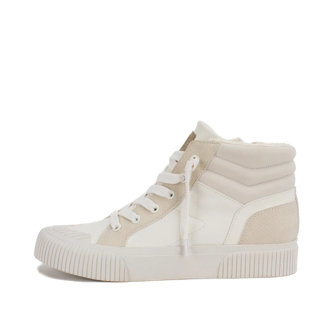 Gaston High-Top Sneaker - Ivory