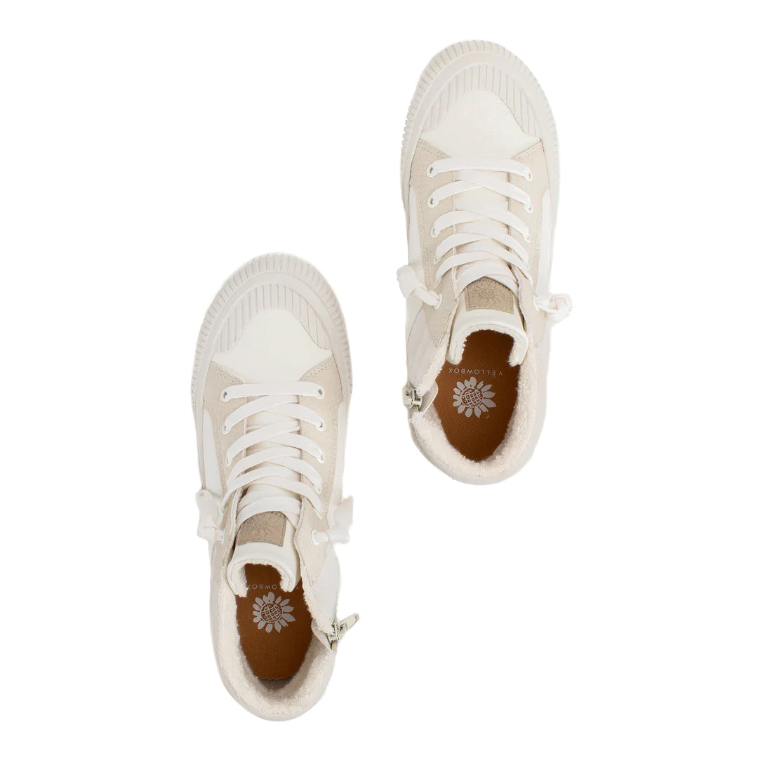 Gaston High-Top Sneaker - Ivory