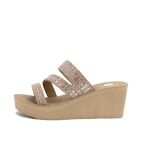 Witley Wedge Sandal - Taupe