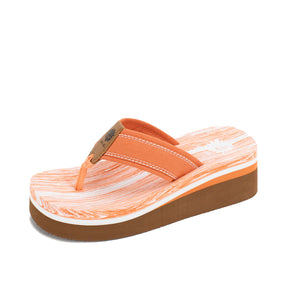 Kartini Platform Sandal - Coral