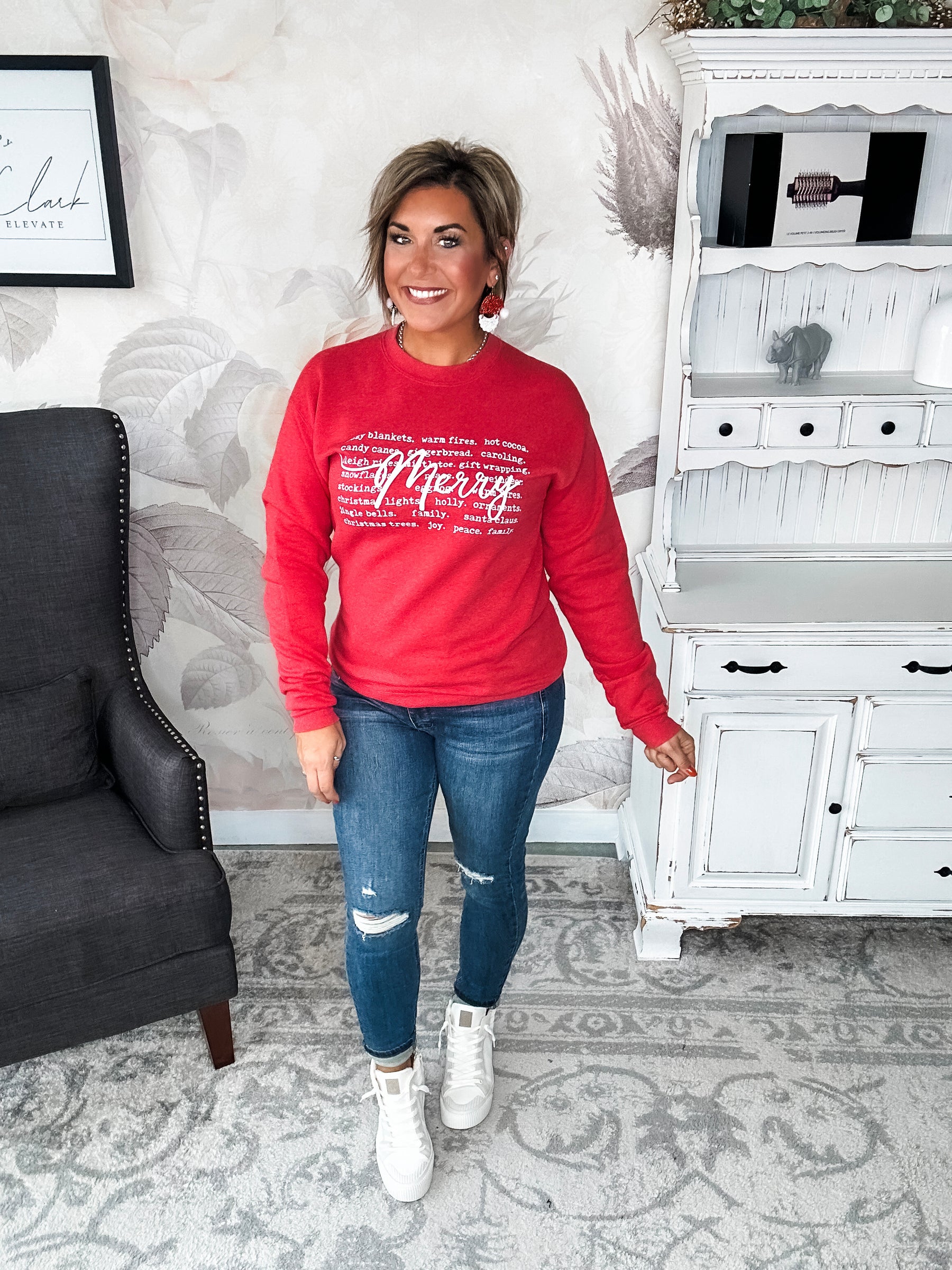 BLACK FRIDAY EXCLUSIVE! - All Things MERRY Pullover Sweatshirt