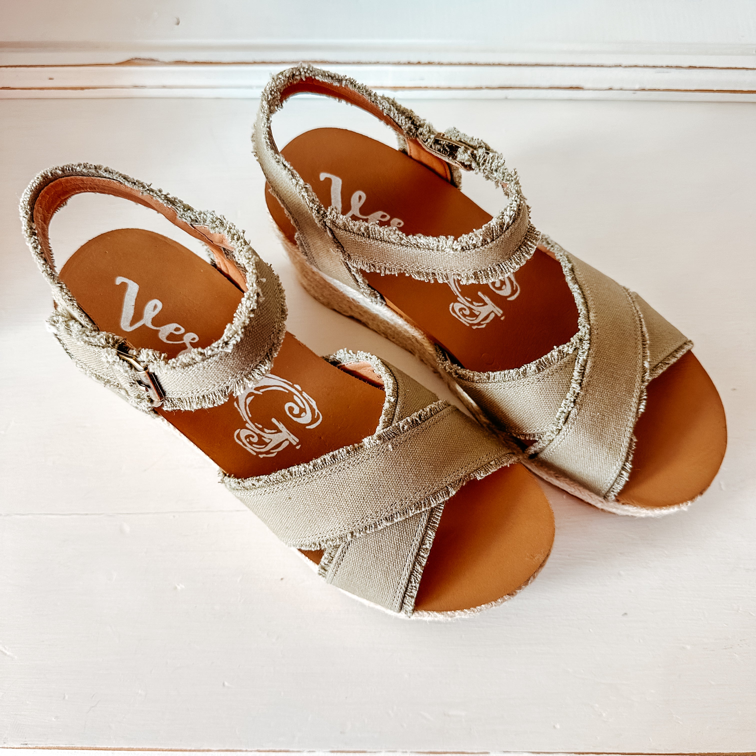 Brista Espadrille Sandal - Khaki