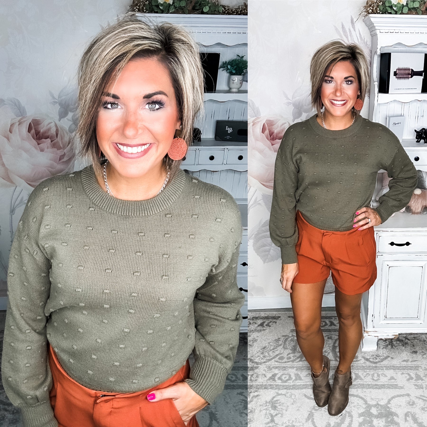 Dreaming of Tomorrow Sweater - Olive