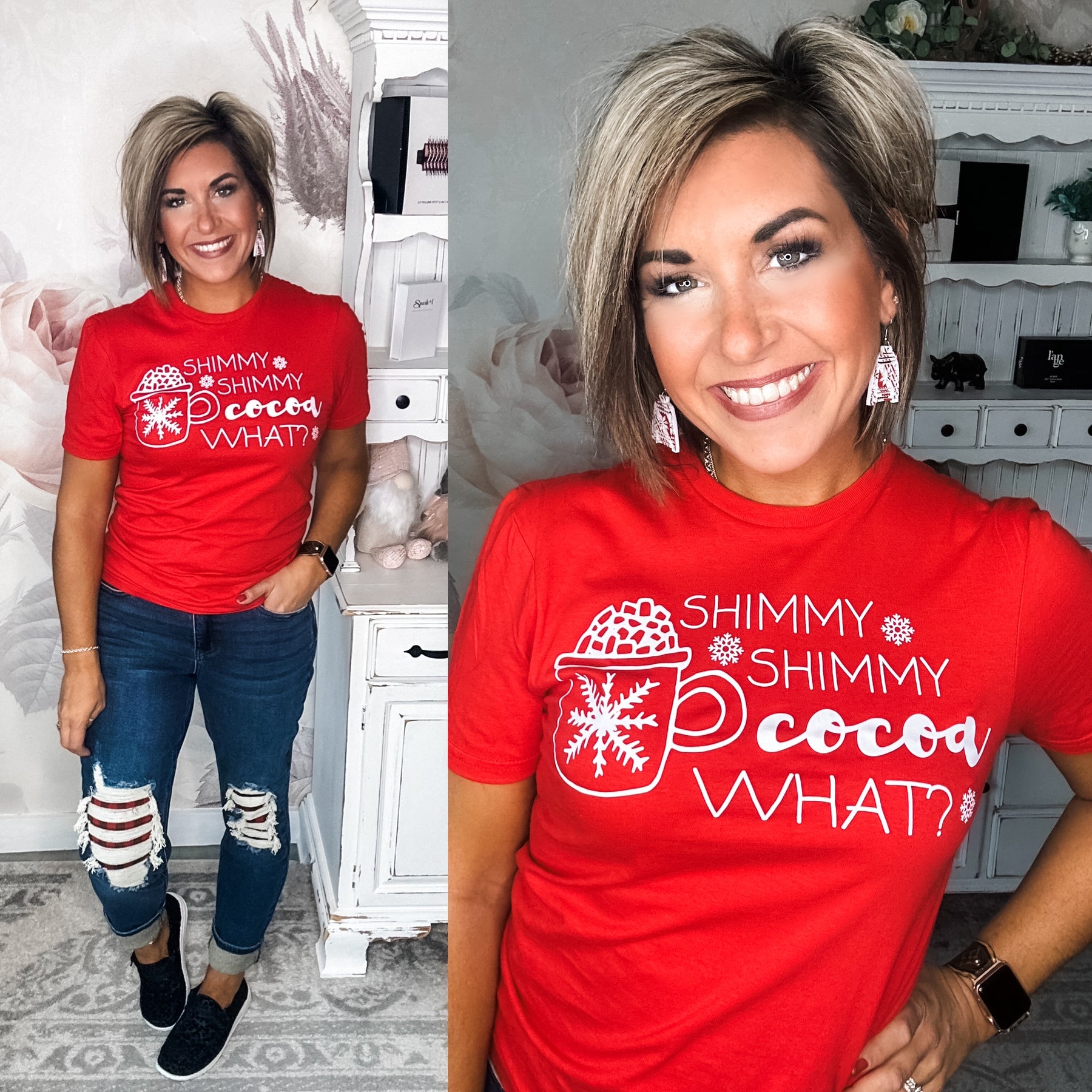 Shimmy Shimmy Cocoa What Graphic Tee