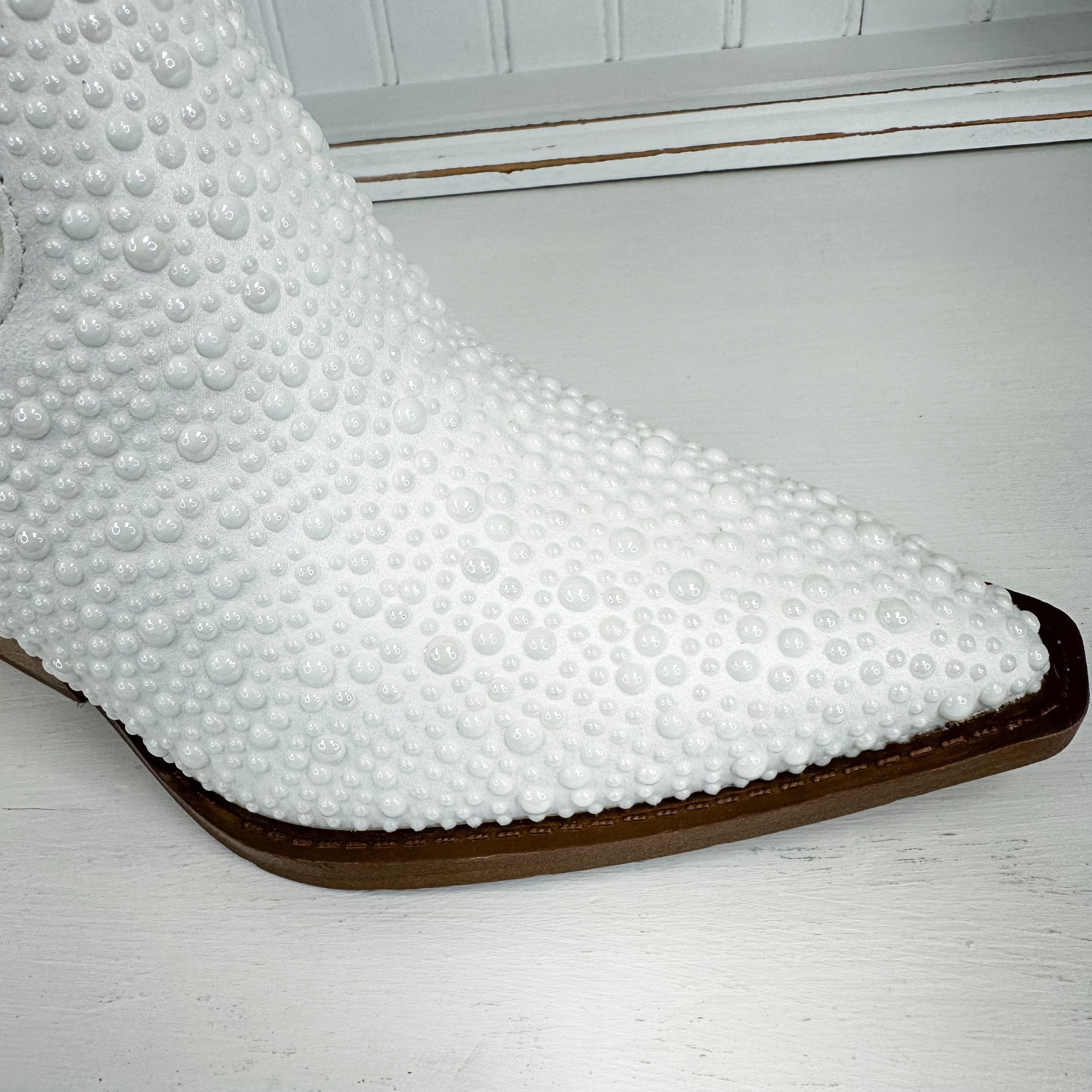 Kady Pearl Boot - White