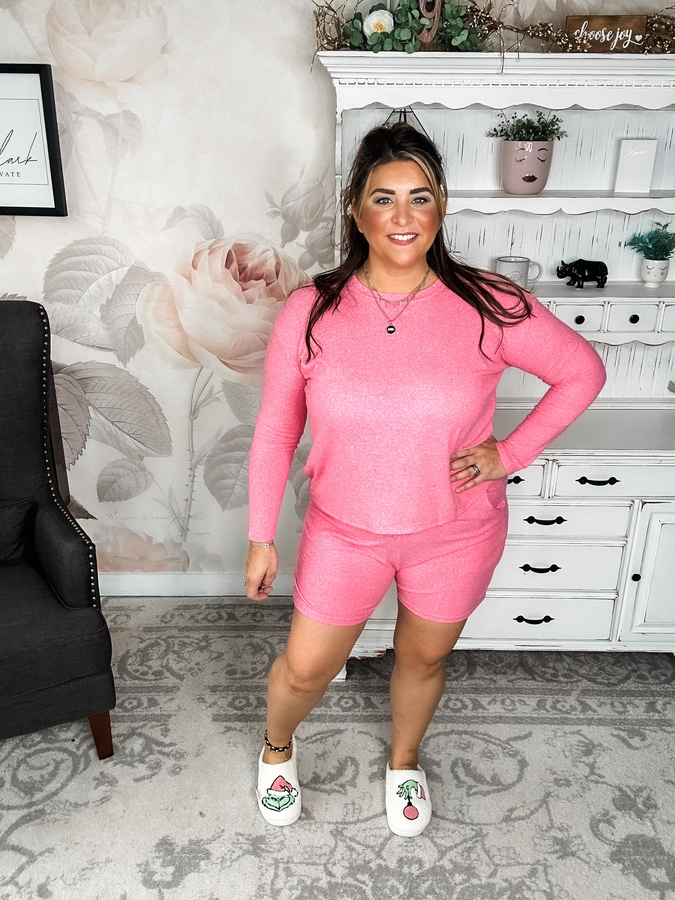 BLACK FRIDAY EXCLUSIVE - Twilight Traveler Lounge Set - Fuchsia