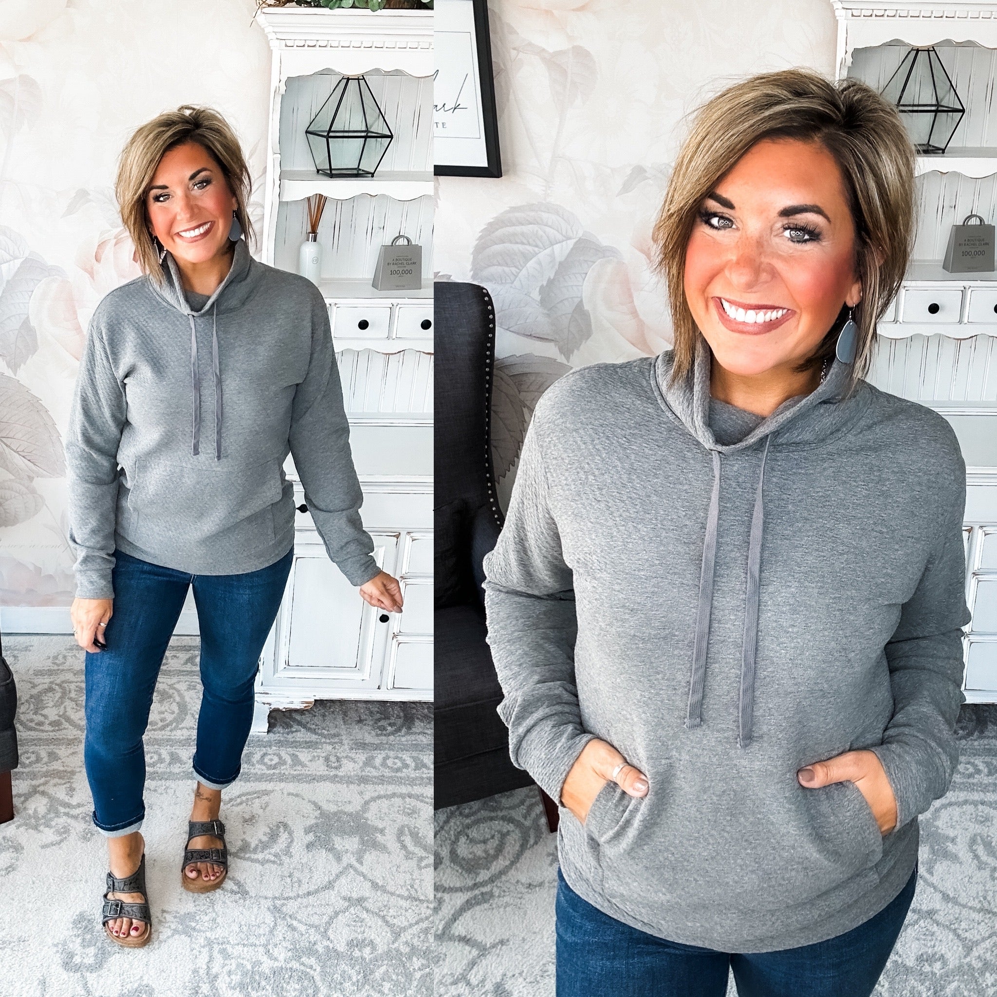 Finding Hope Funnel Neck Pullover