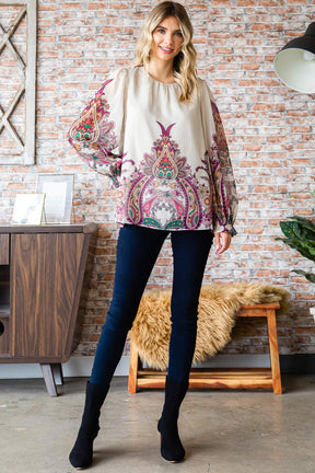 Stop Time Blouse