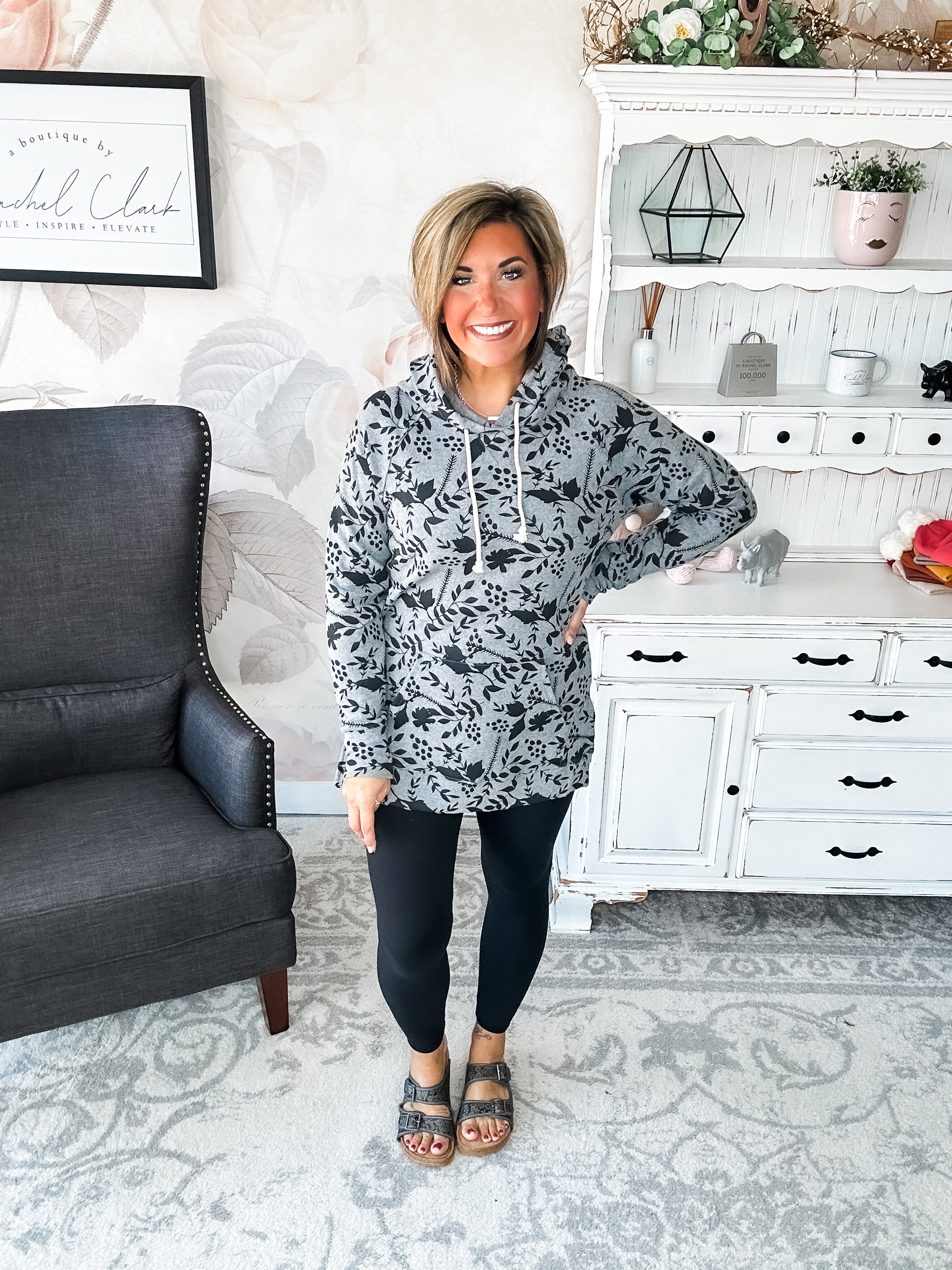 Ampersand Avenue SideSlit Hoodie - Make Your Move