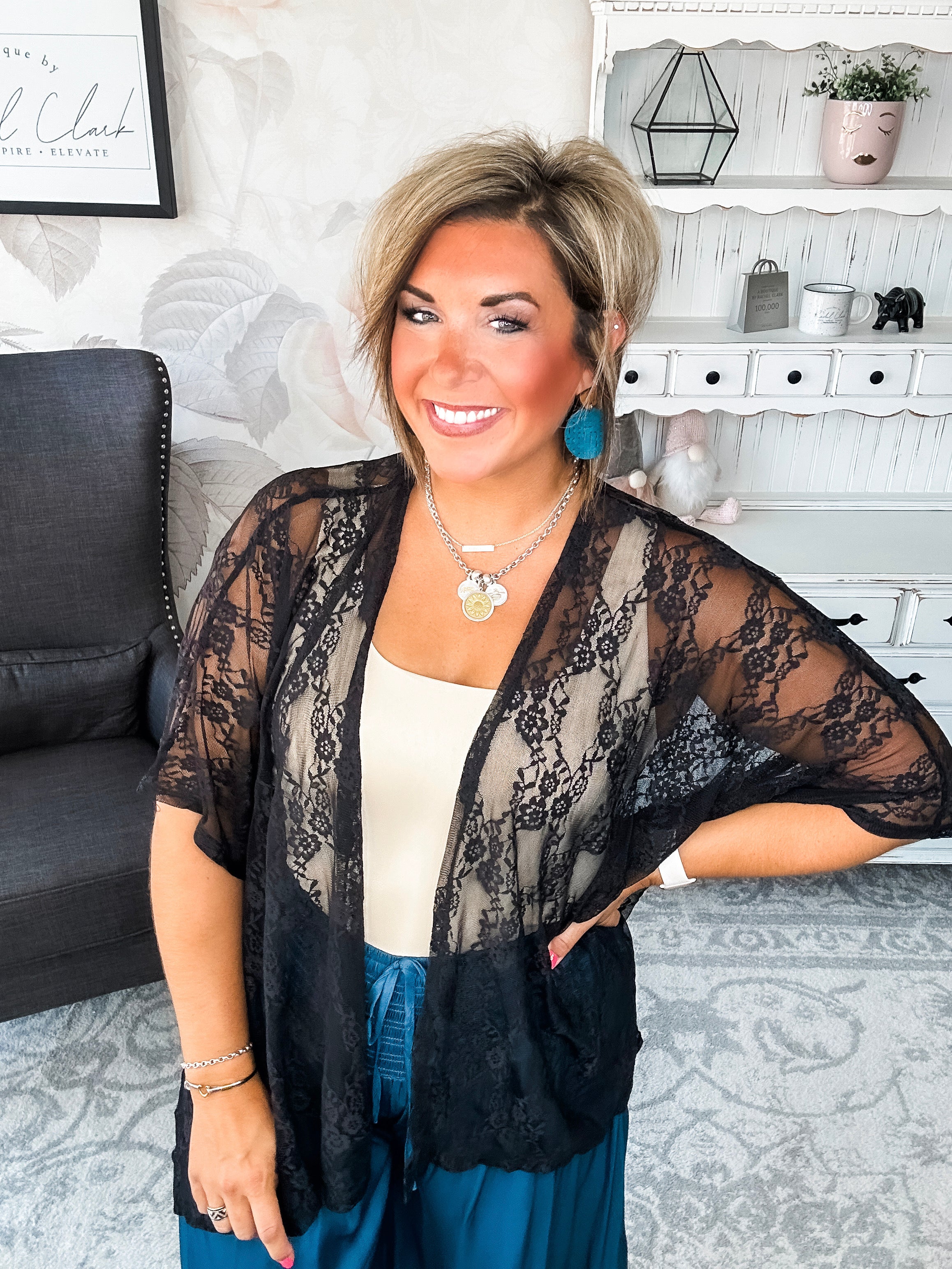 Natural Obsession Kimono - Black