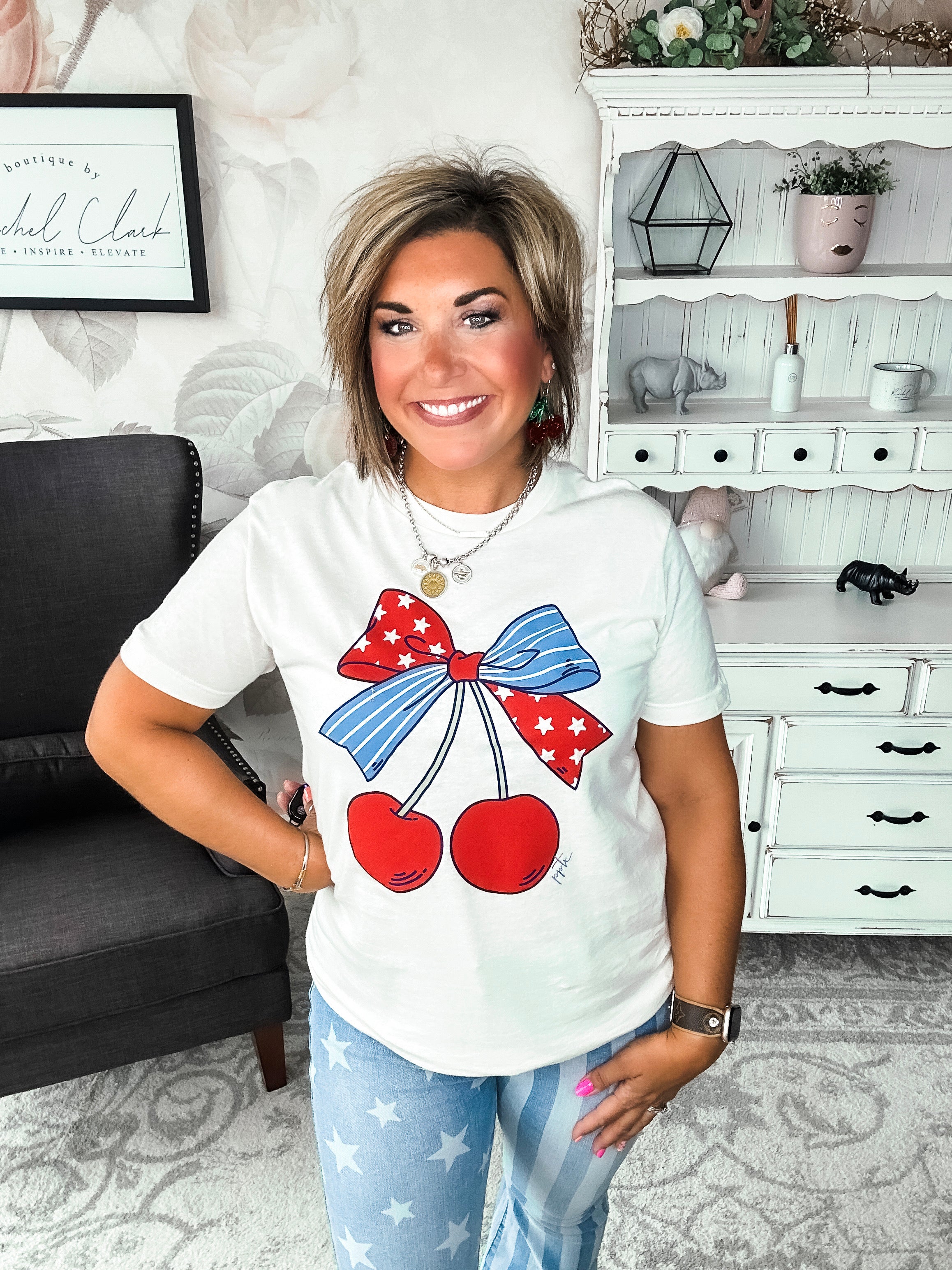 Cherry 'Merica Graphic Tee