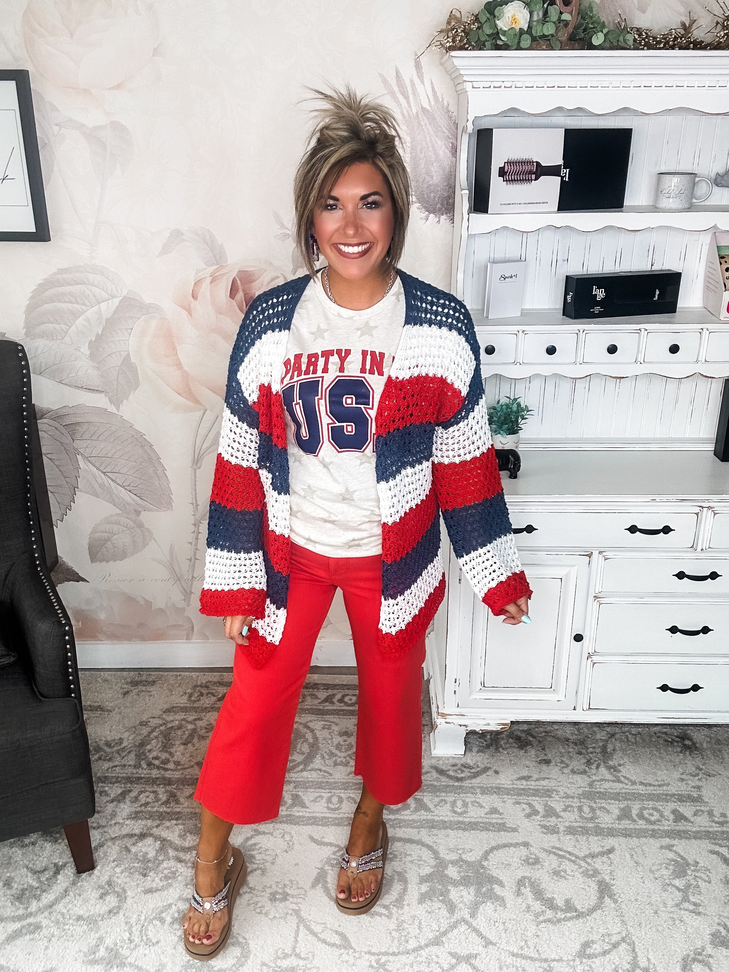 Party In The USA Stars Tee
