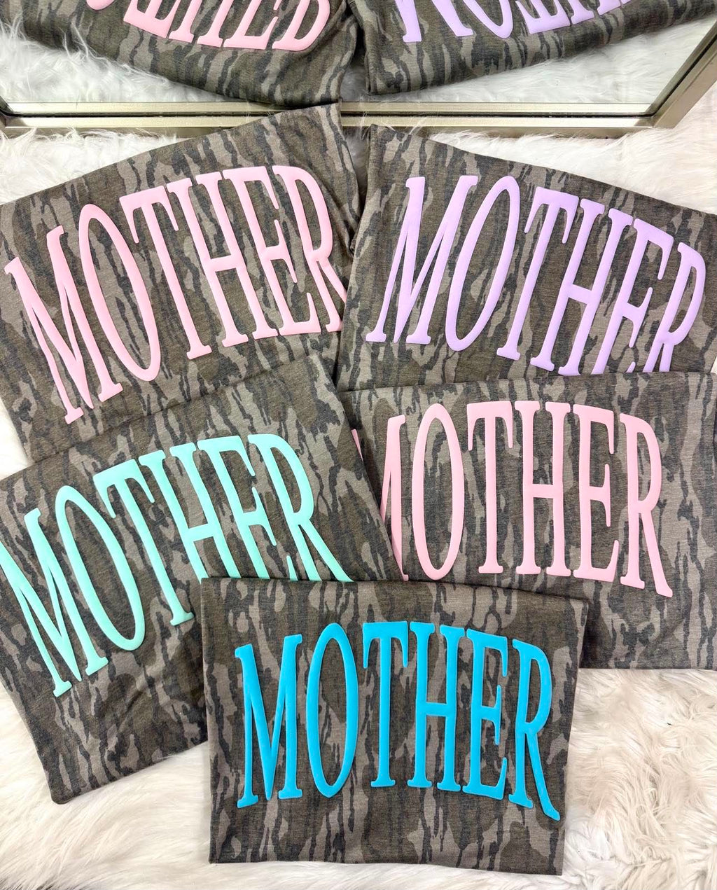 Wednesday Type Face Custom MOTHER Font Puff Bottomland