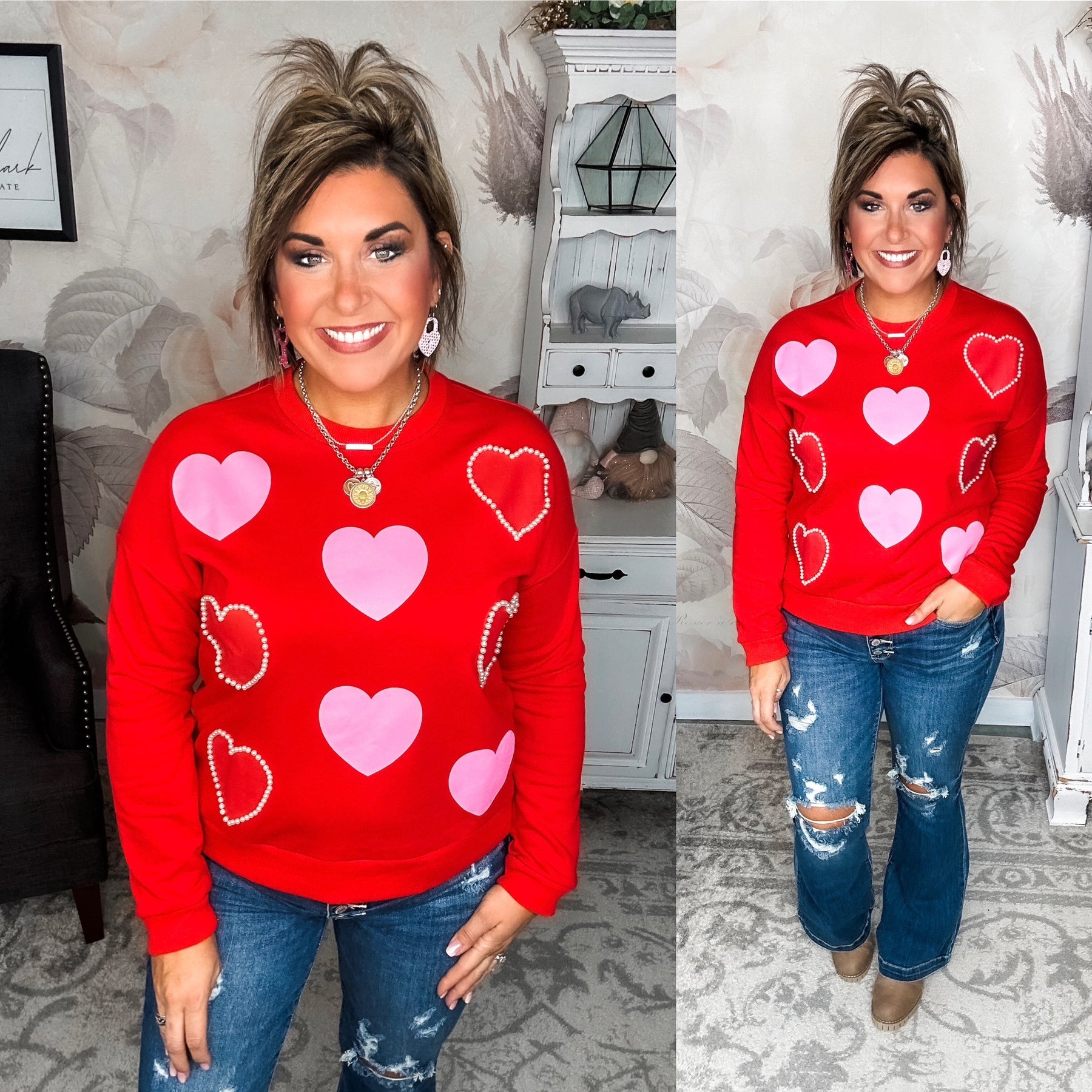 Hearts Of Love Sweatshirt