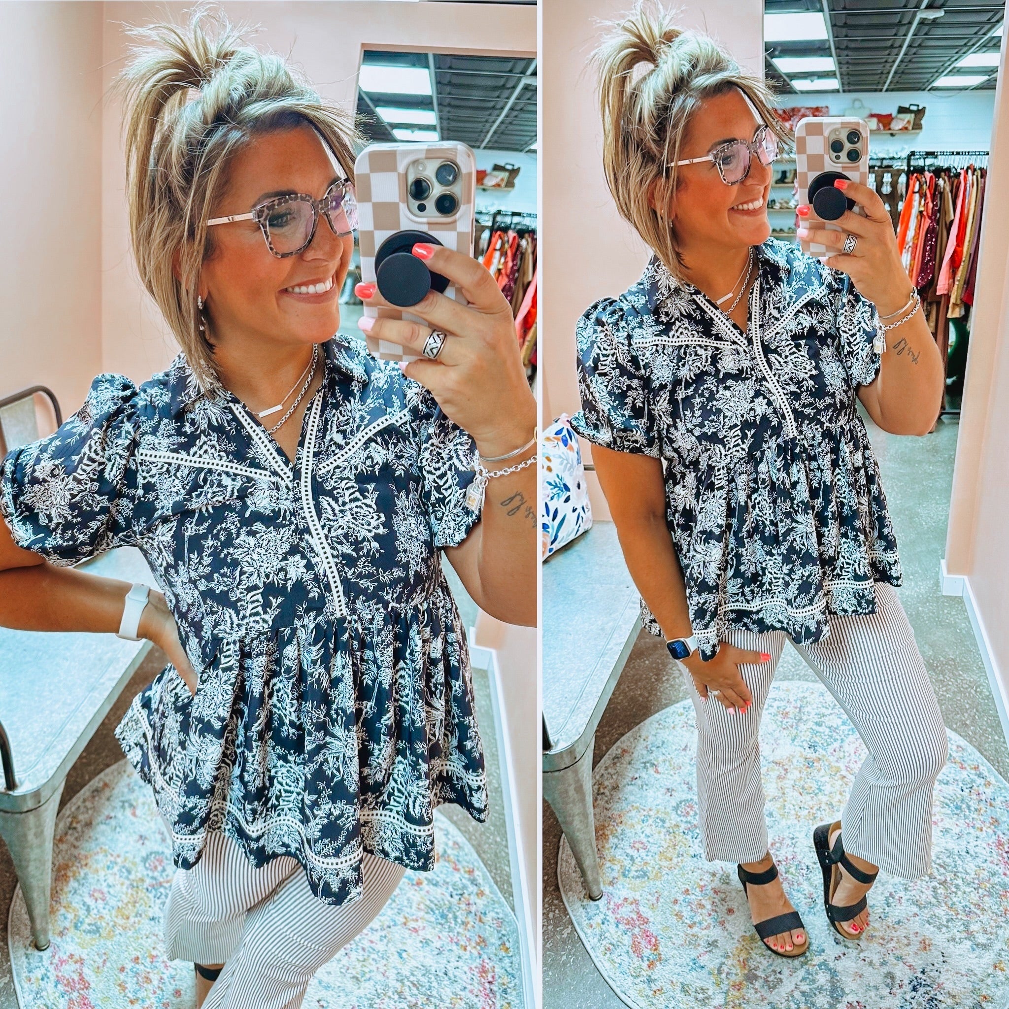 Dancing Through The Fire Blouse