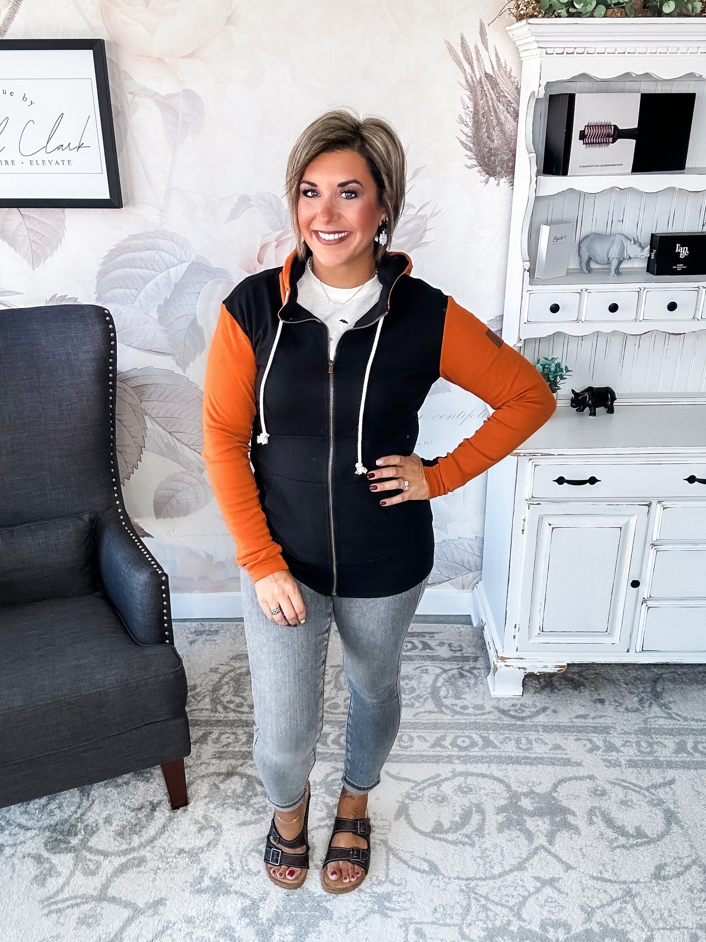 Ampersand Avenue Fullzip Sweatshirt - Keep It Simple
