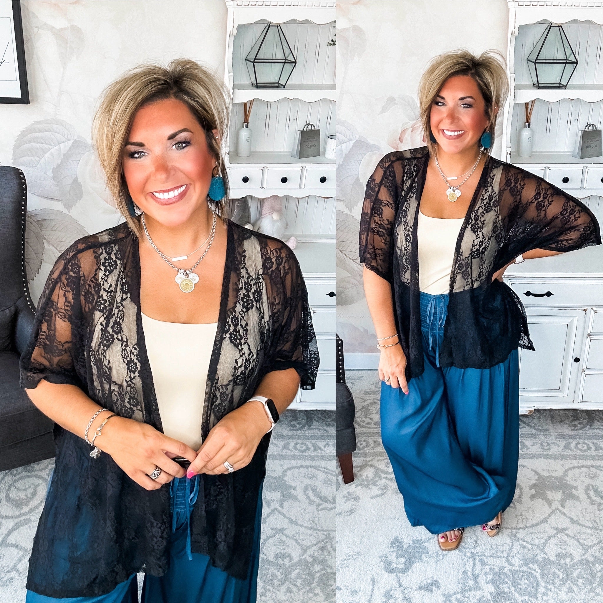 Natural Obsession Kimono - Black