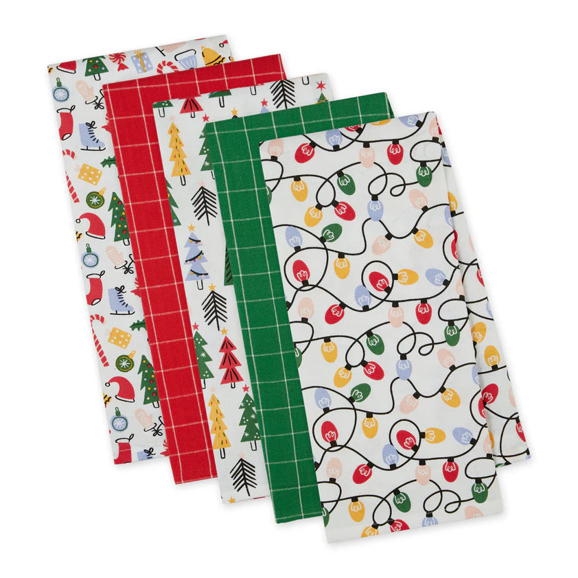 Oh What Fun Christmas Dishtowels