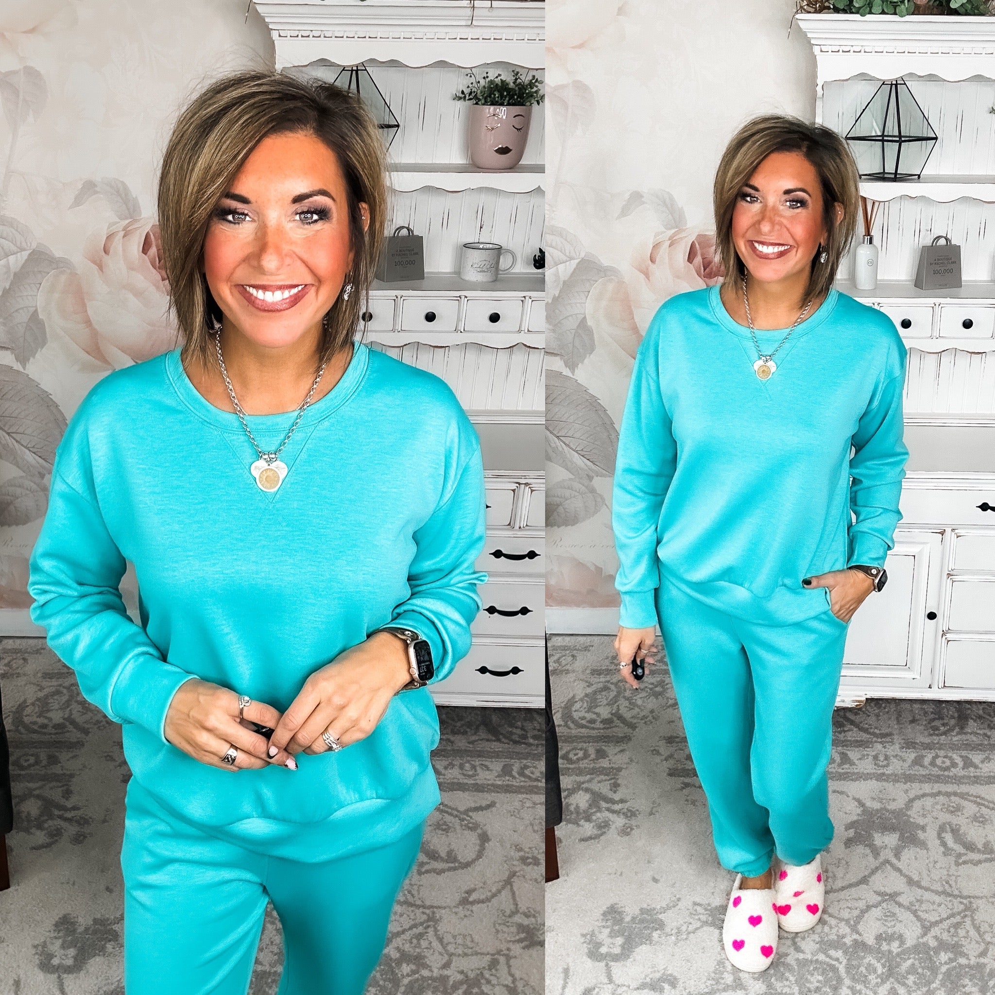 Classy On The Weekend Set - Emerald