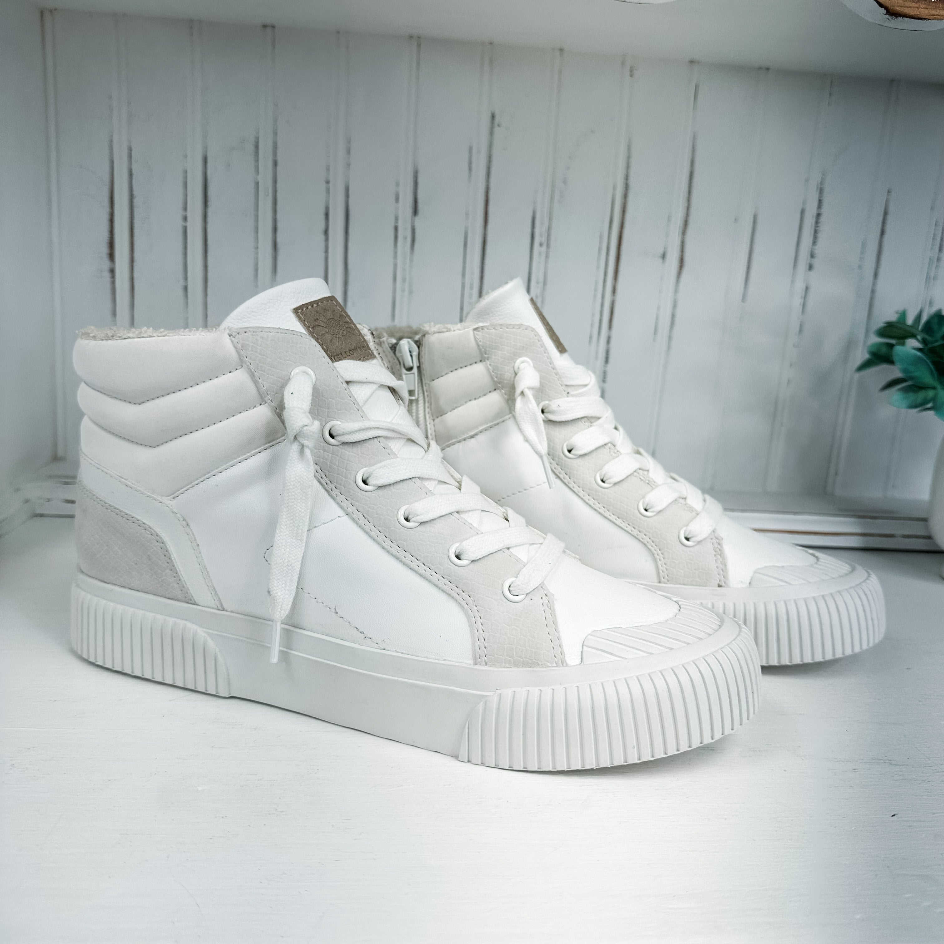 Gaston High-Top Sneaker - Ivory