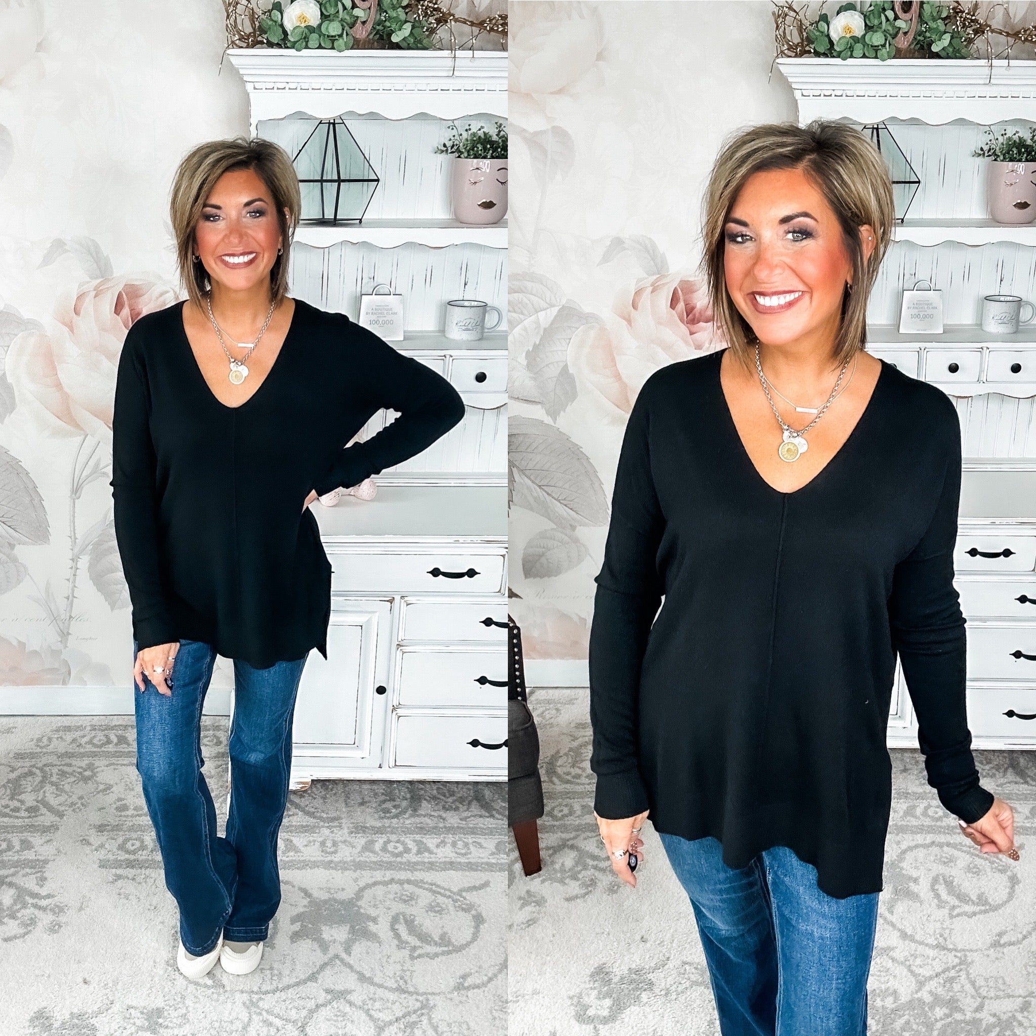 Blackout Breezer Sweater - Black