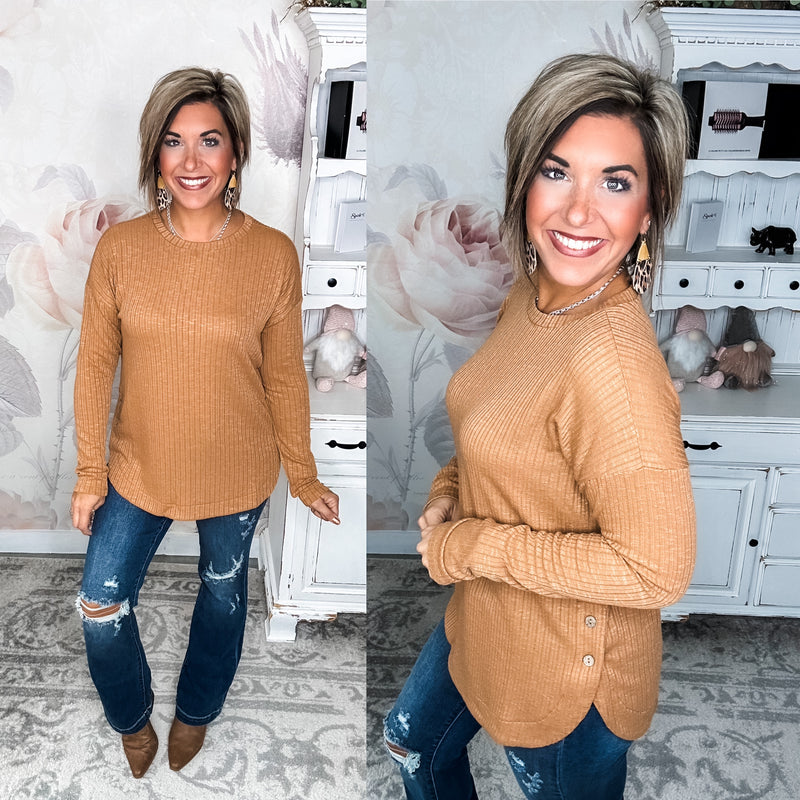 Pheby Essential Top In Camel