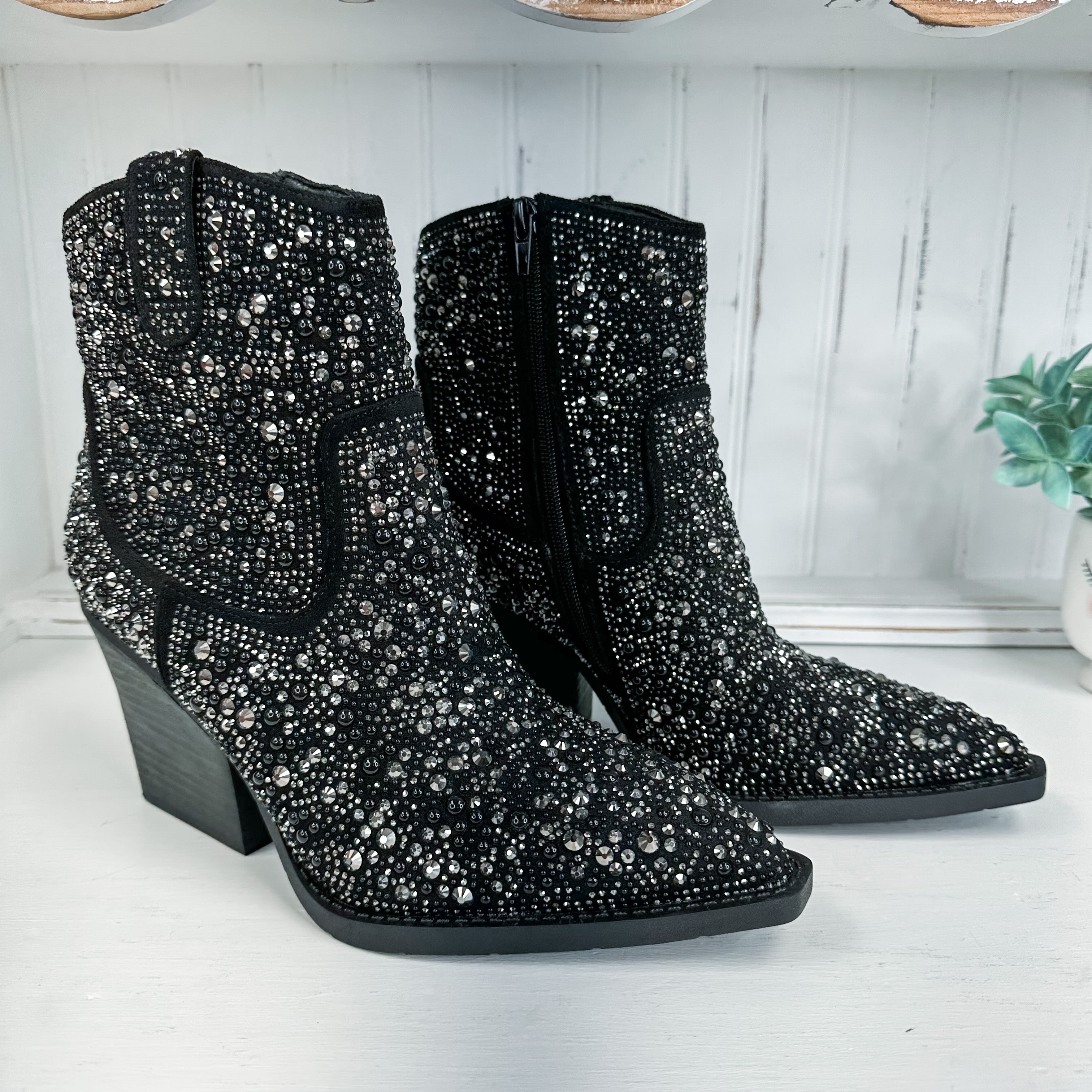 Kady Pearl Boot - Black