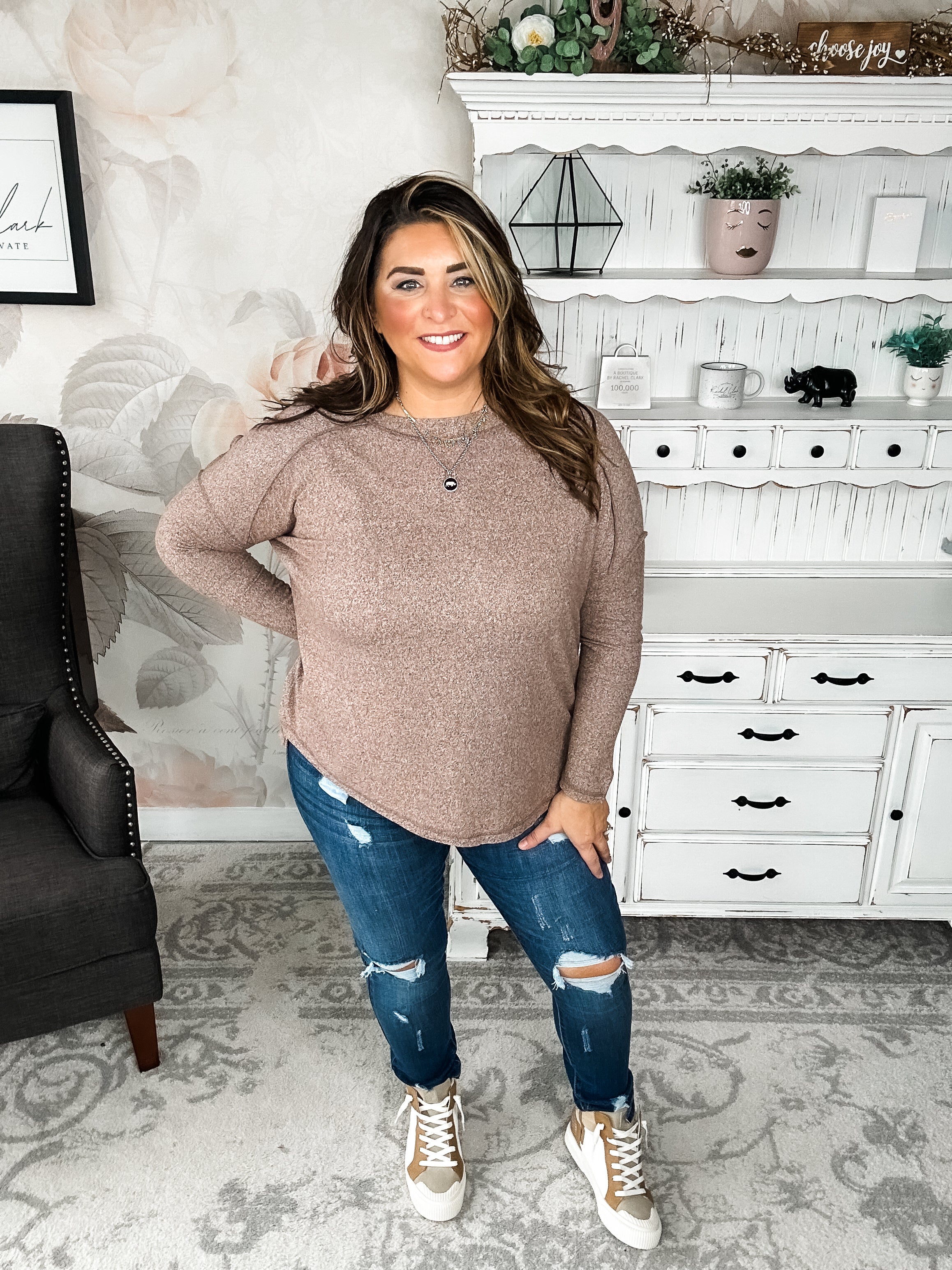 BLACK FRIDAY EXCLUSIVE - Midnight Mover Pullover - Brown