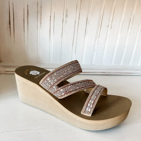 Witley Wedge Sandal - Taupe