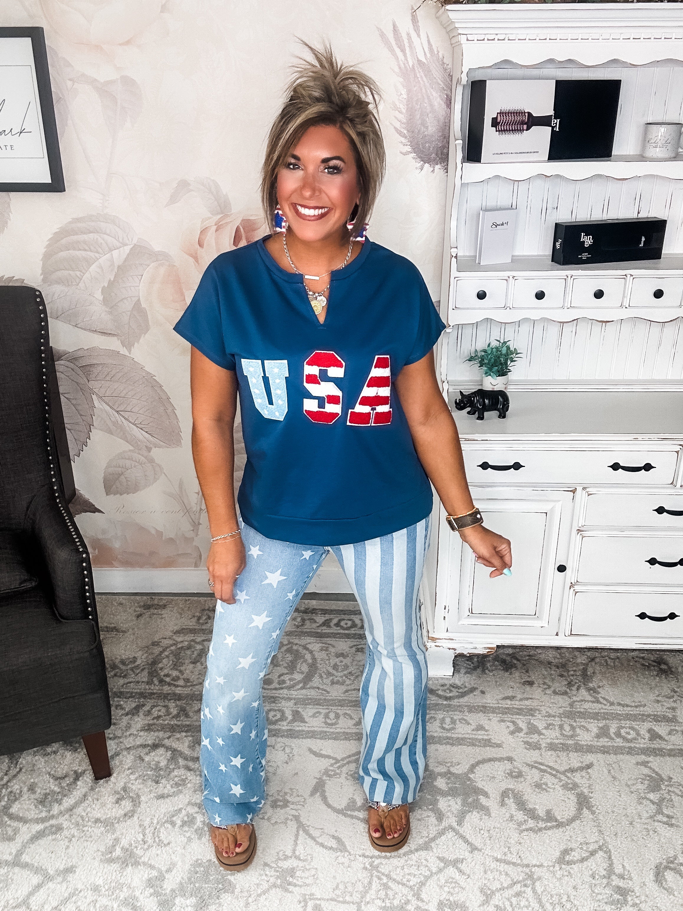 Give Me Liberty Boxy Tee