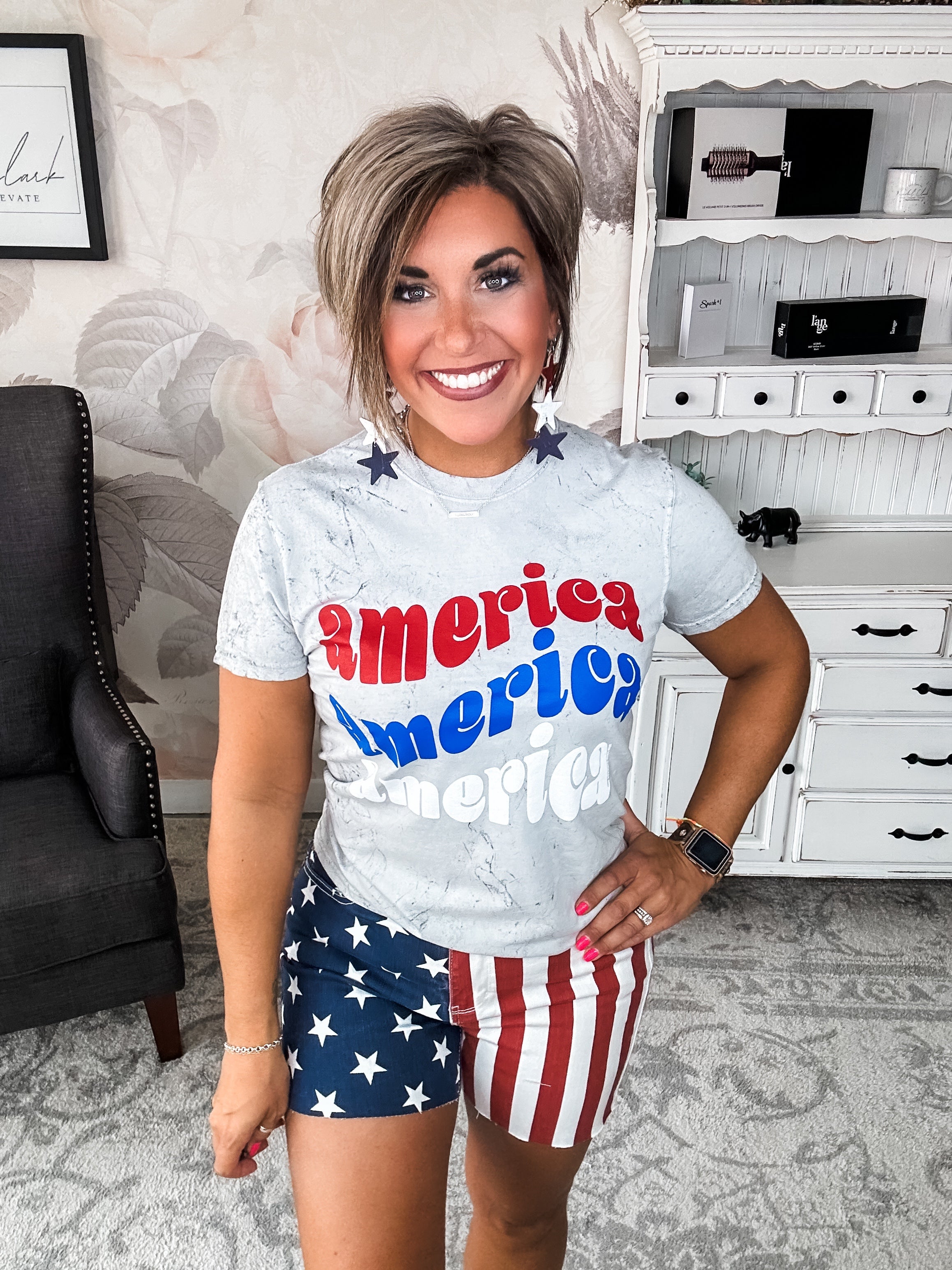 Retro America Graphic Tee