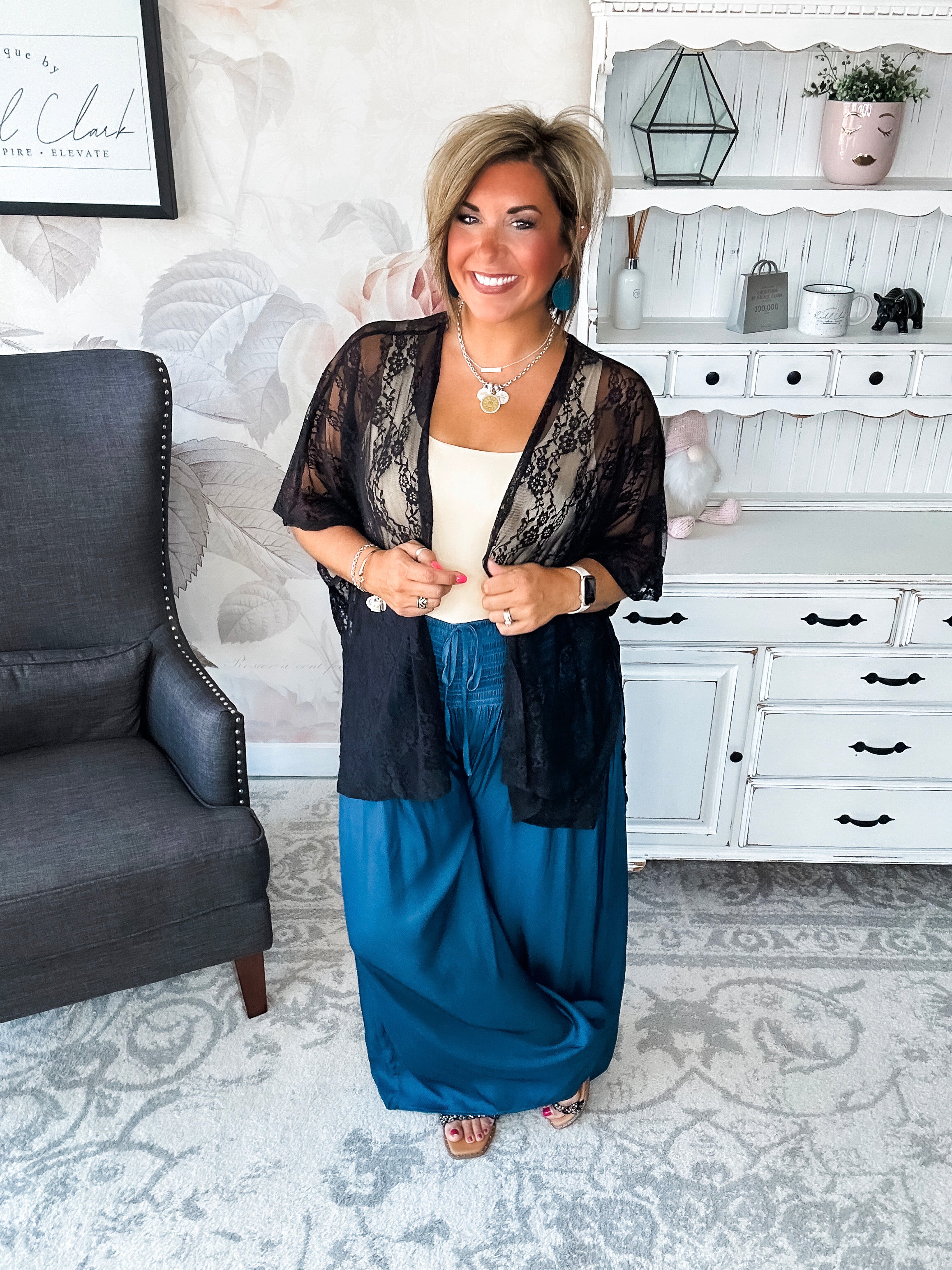 Natural Obsession Kimono - Black
