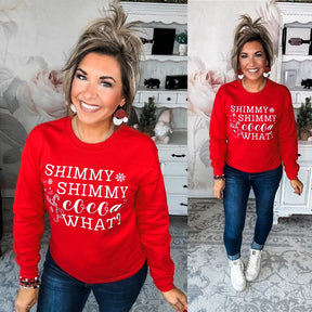 Shimmy Shimmy Cocoa What? Pullover Sweatshirt