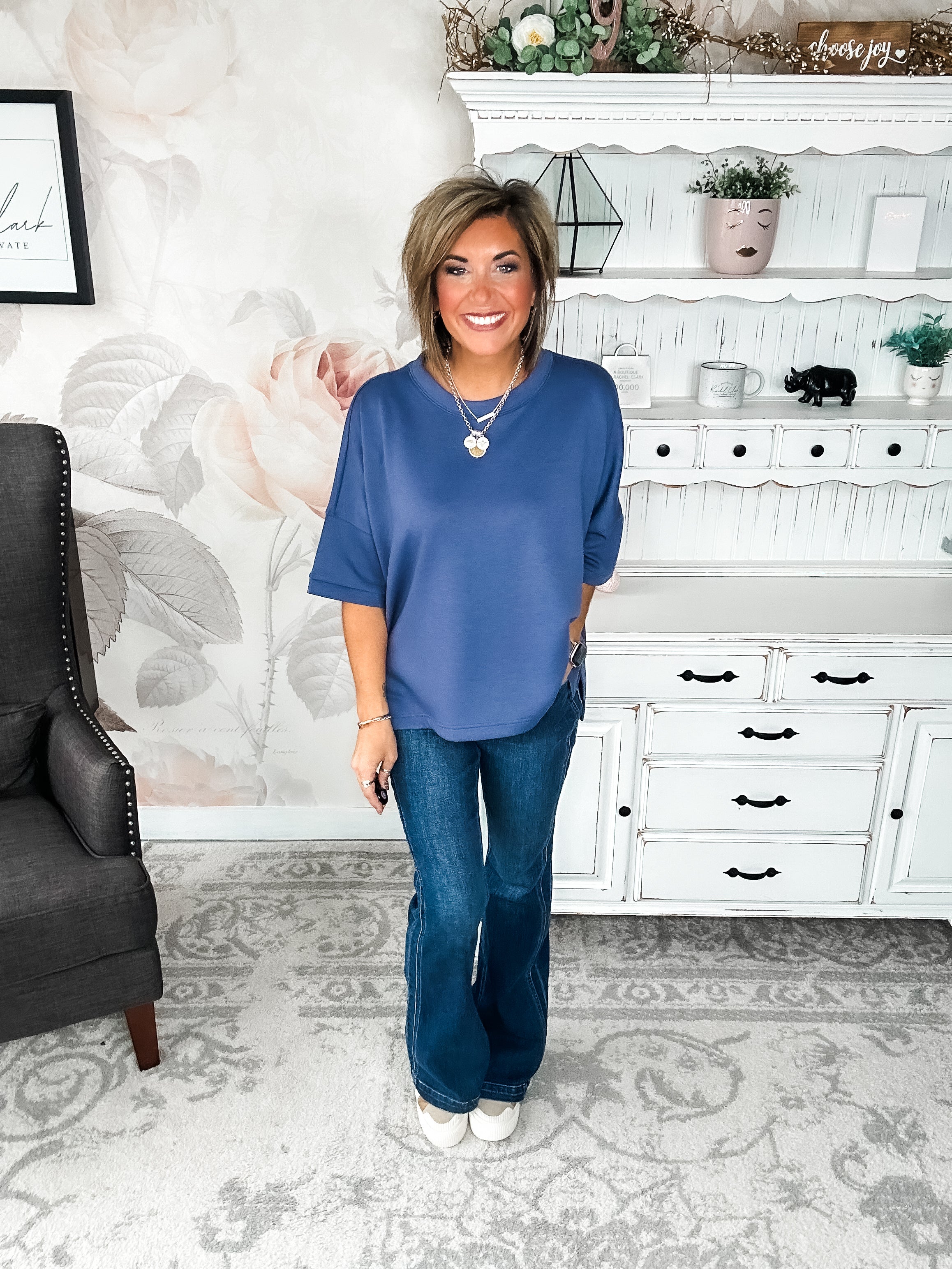 BLACK FRIDAY EXCLUSIVE - Nightfall Nomad Pullover - Blue Indigo