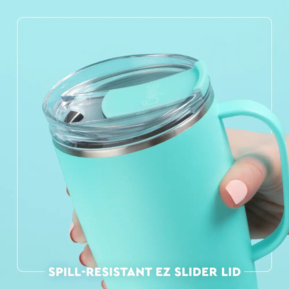 Spill Resistant EZ Slider Lid