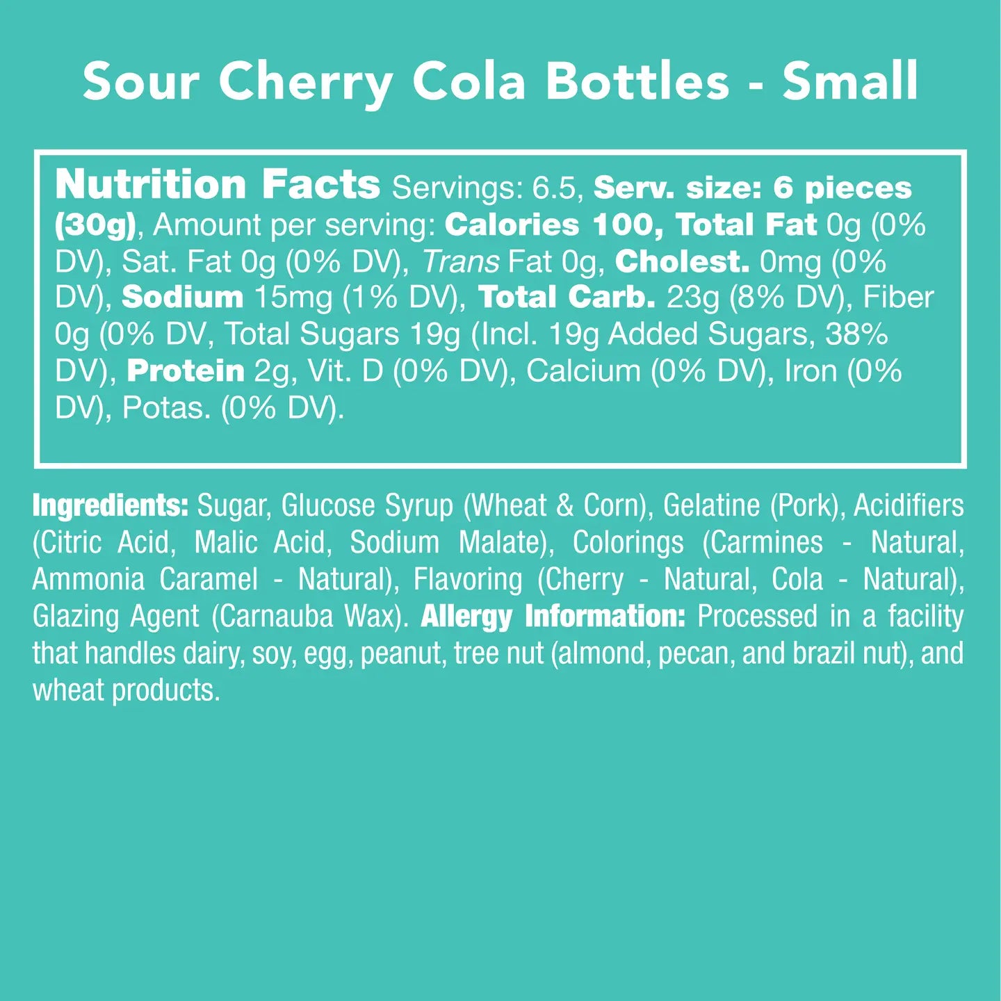 Candy Club - Sour Cherry Cola Bottles