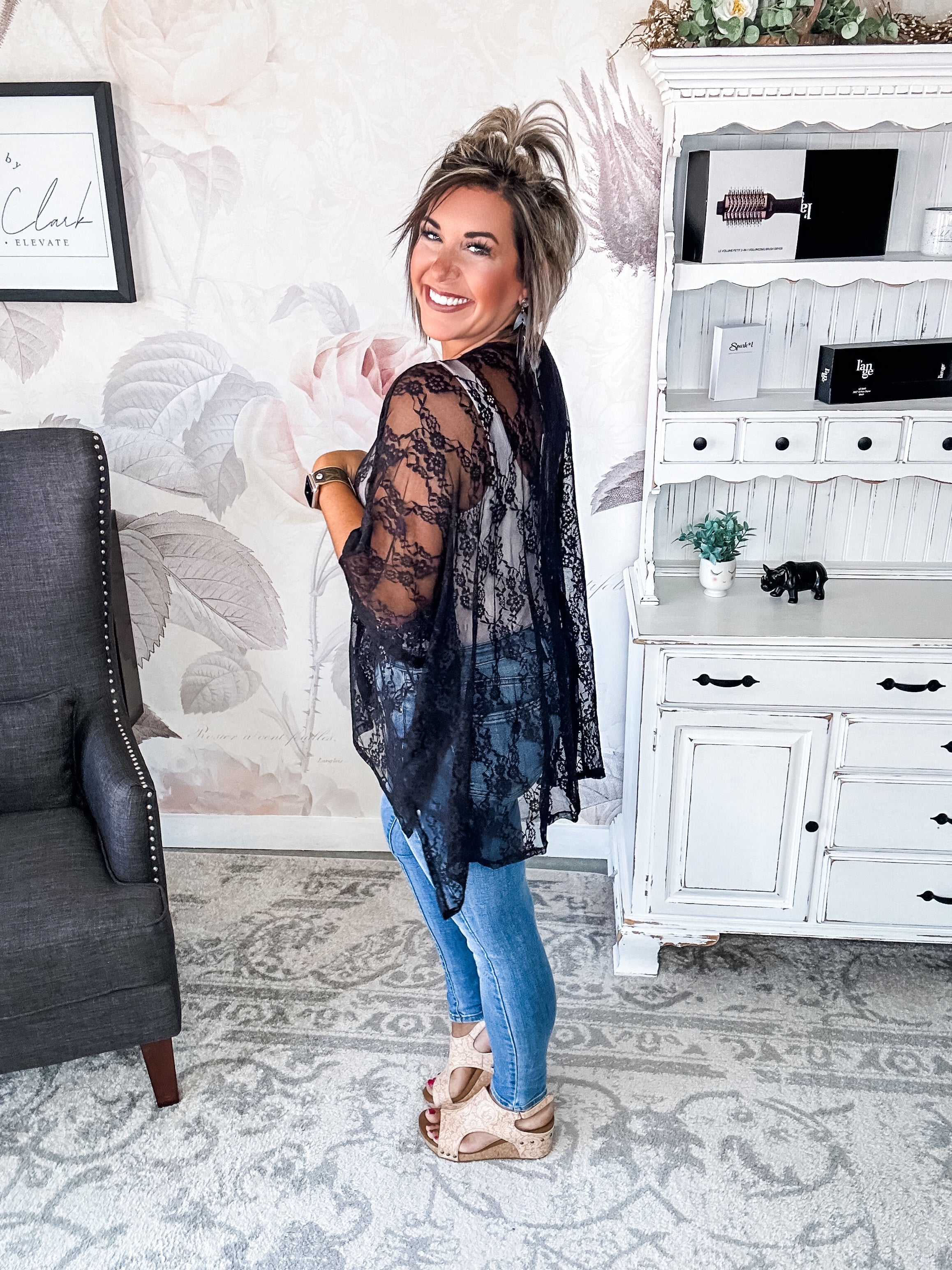 Natural Obsession Kimono - Black