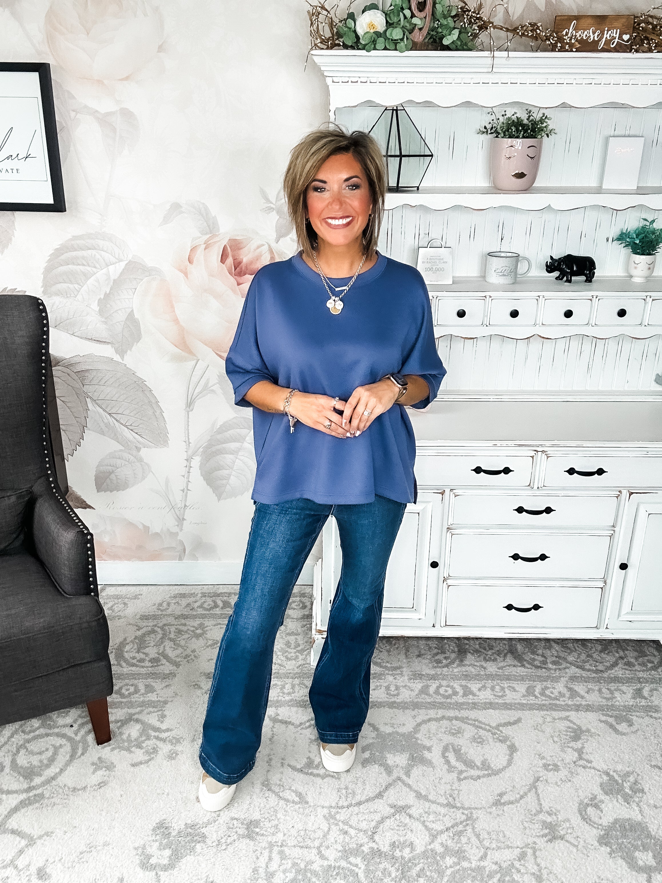 BLACK FRIDAY EXCLUSIVE - Nightfall Nomad Pullover - Blue Indigo