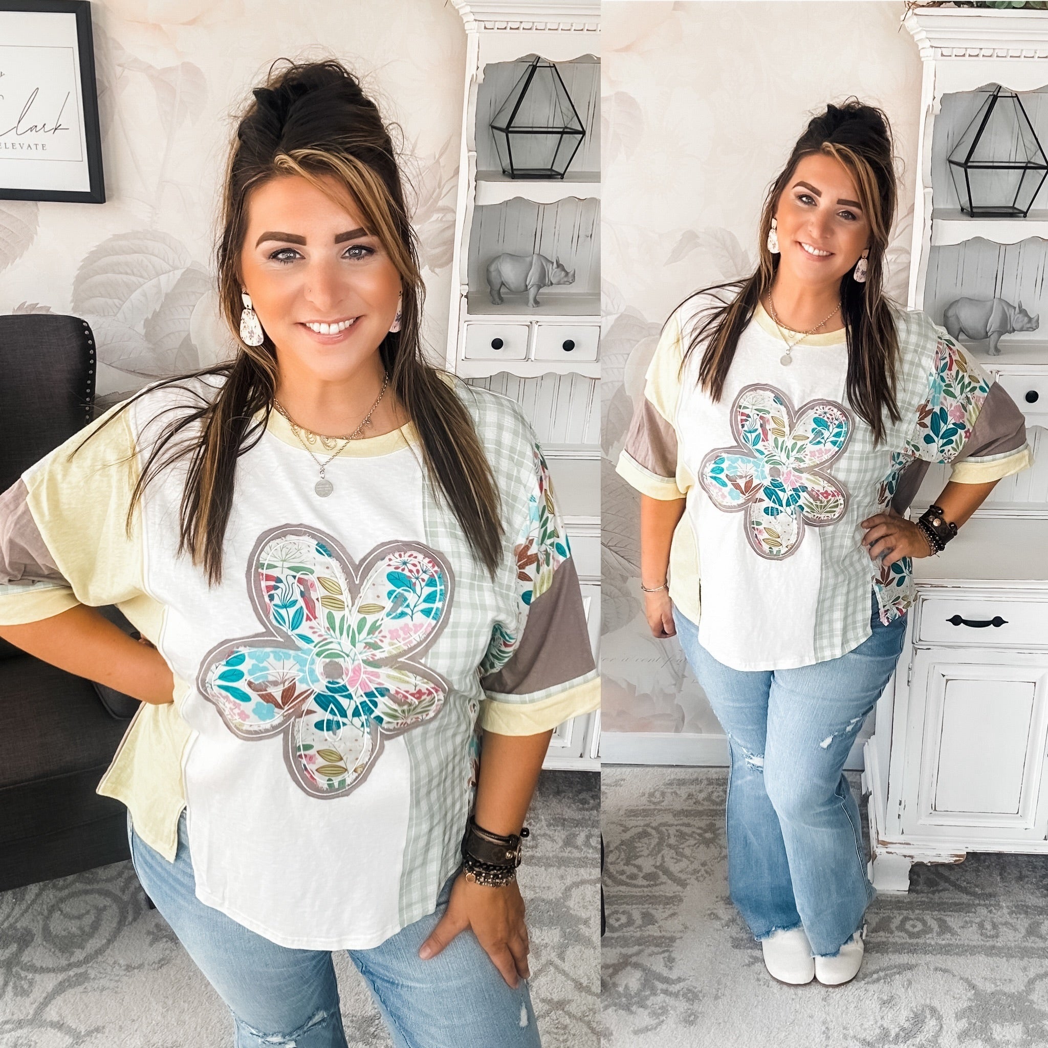Anything Goes Girl Tunic Top
