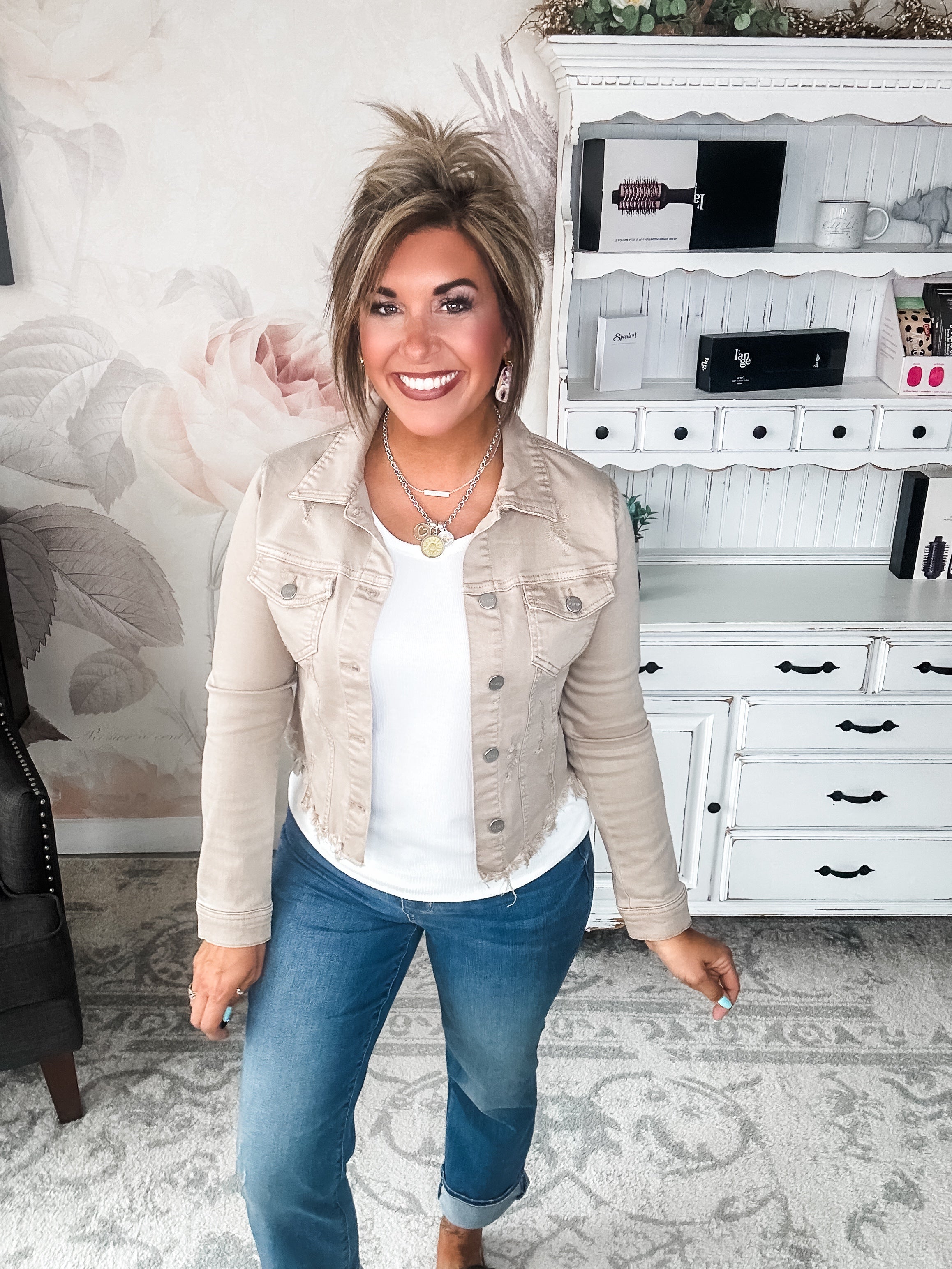 When I Get Home Tank - Ivory