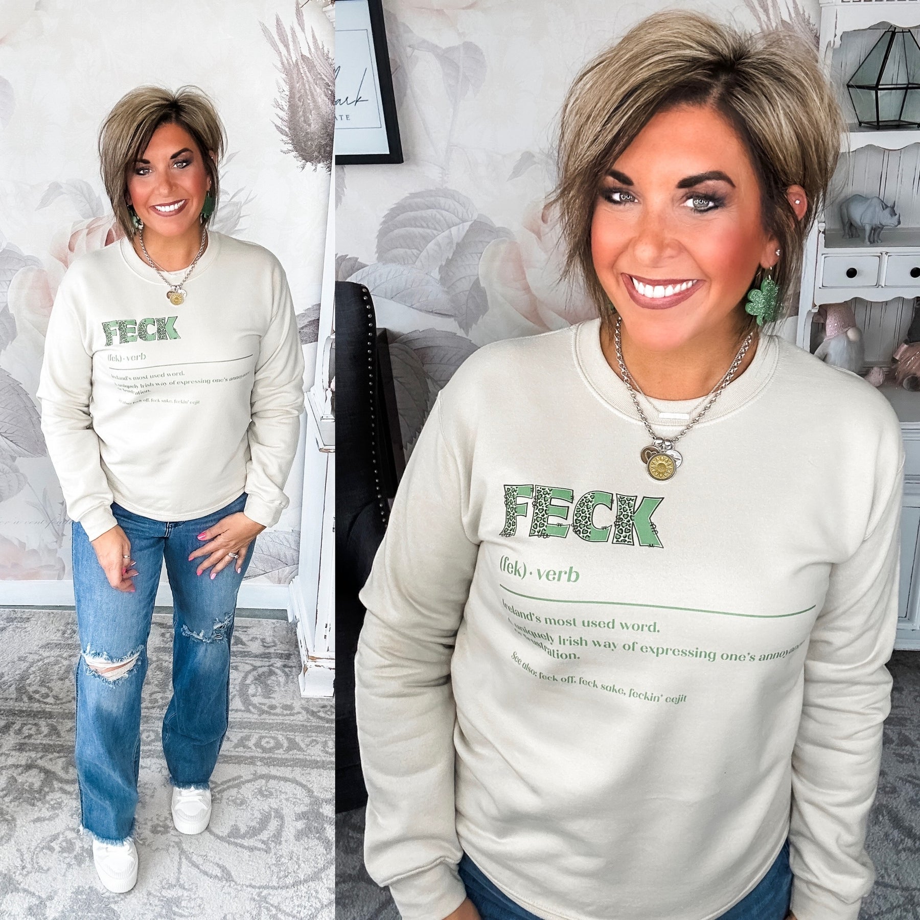 Feck St Patrick's Day Sweatshirt