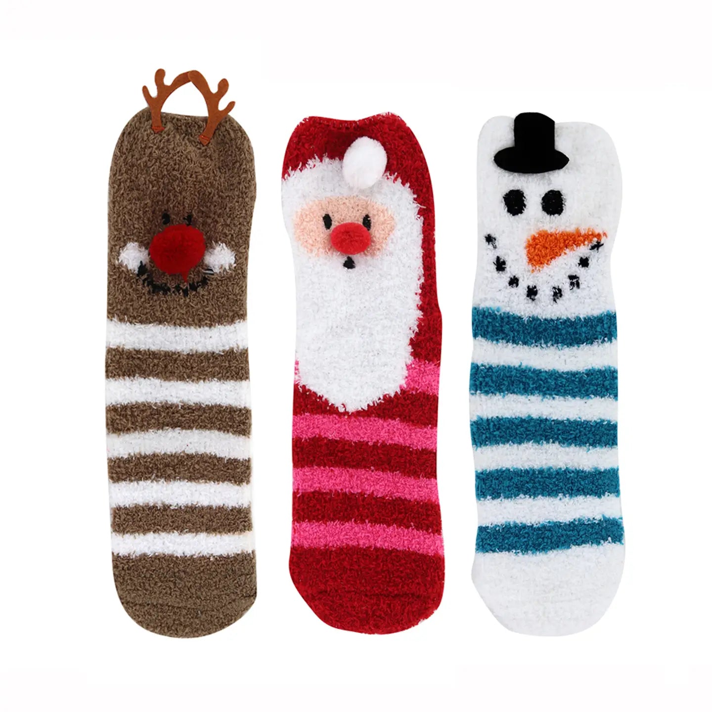 Cozy Cuties Holiday Fuzzy Socks