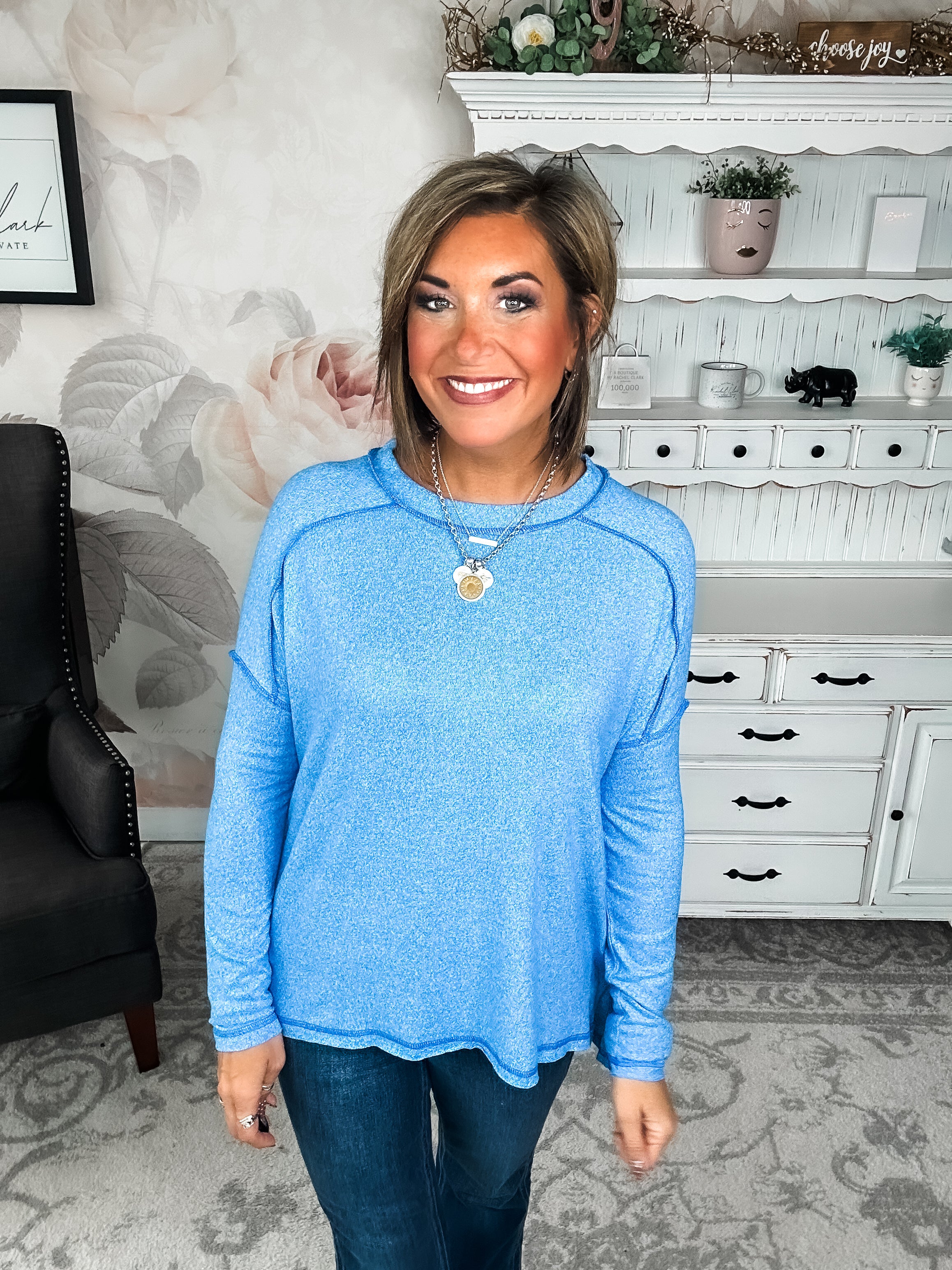 BLACK FRIDAY EXCLUSIVE - Midnight Mover Pullover - Ocean Blue