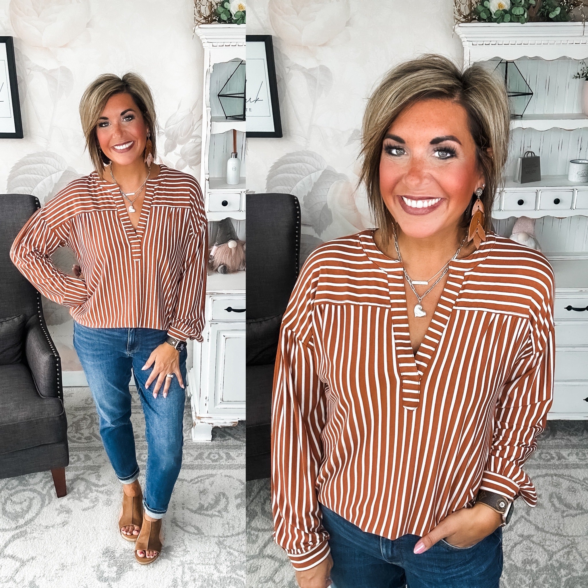 See the Best in You Top - Camel