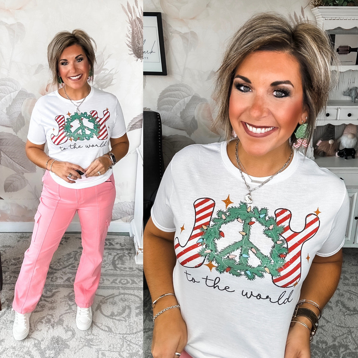 Joy to the Wreath Graphic Tee