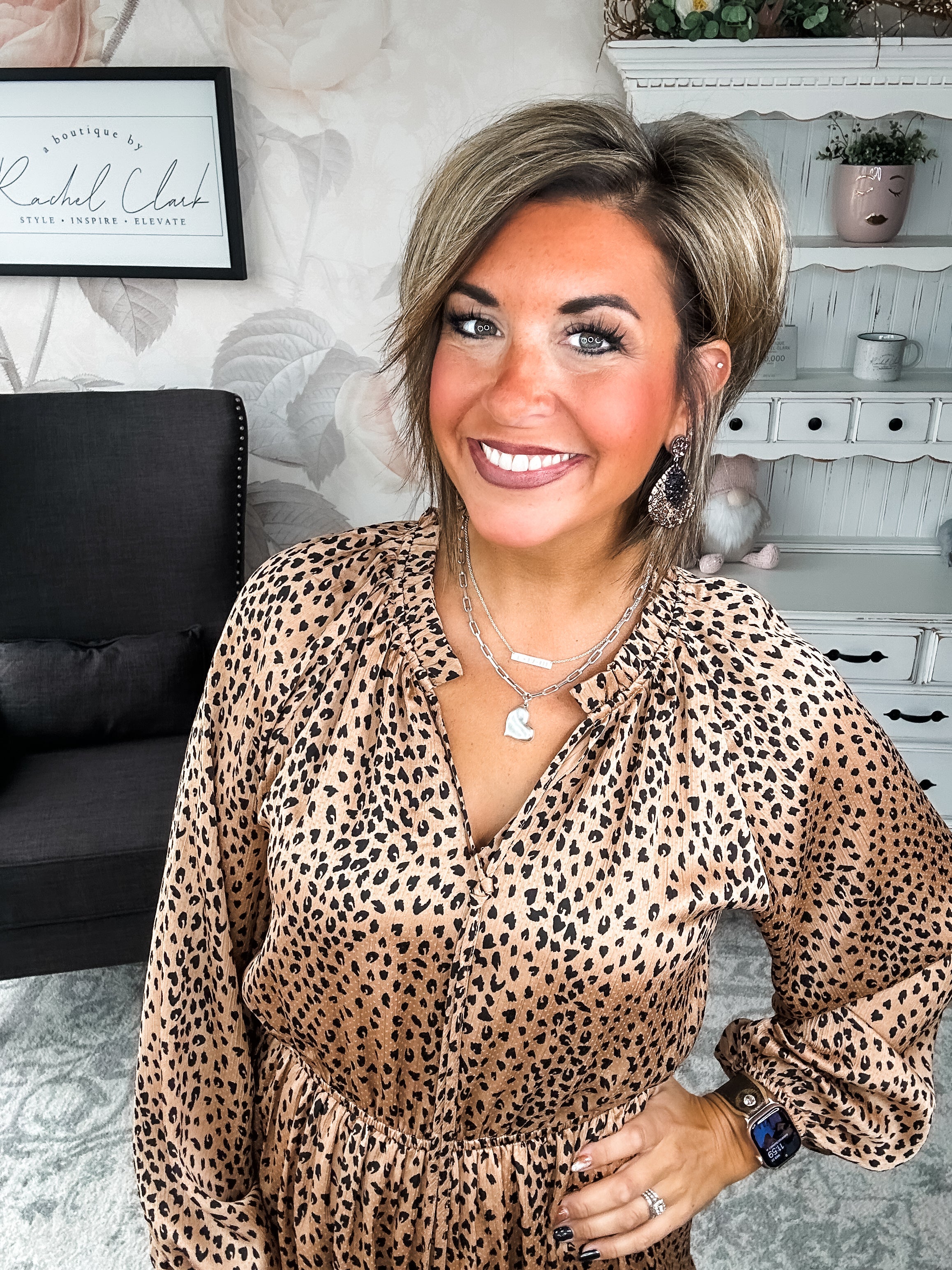 You're On It Ruffle Dress