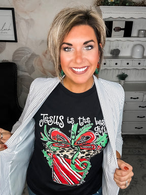 Jesus is the Best Gift Long Sleeve Graphic Tee