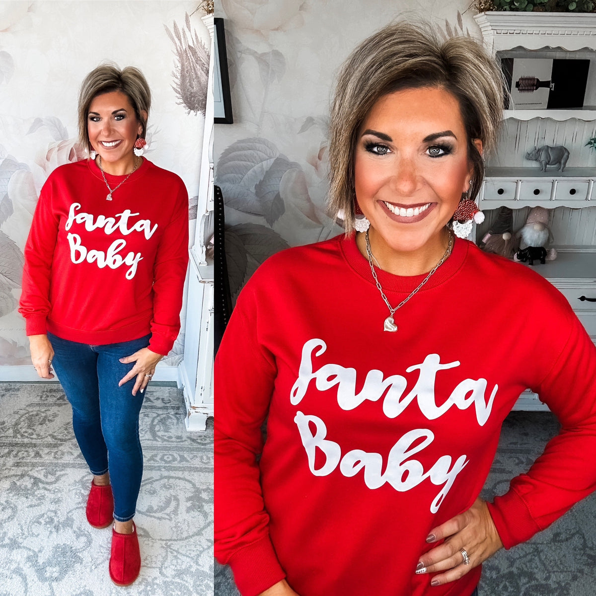 Santa Baby Sweatshirt