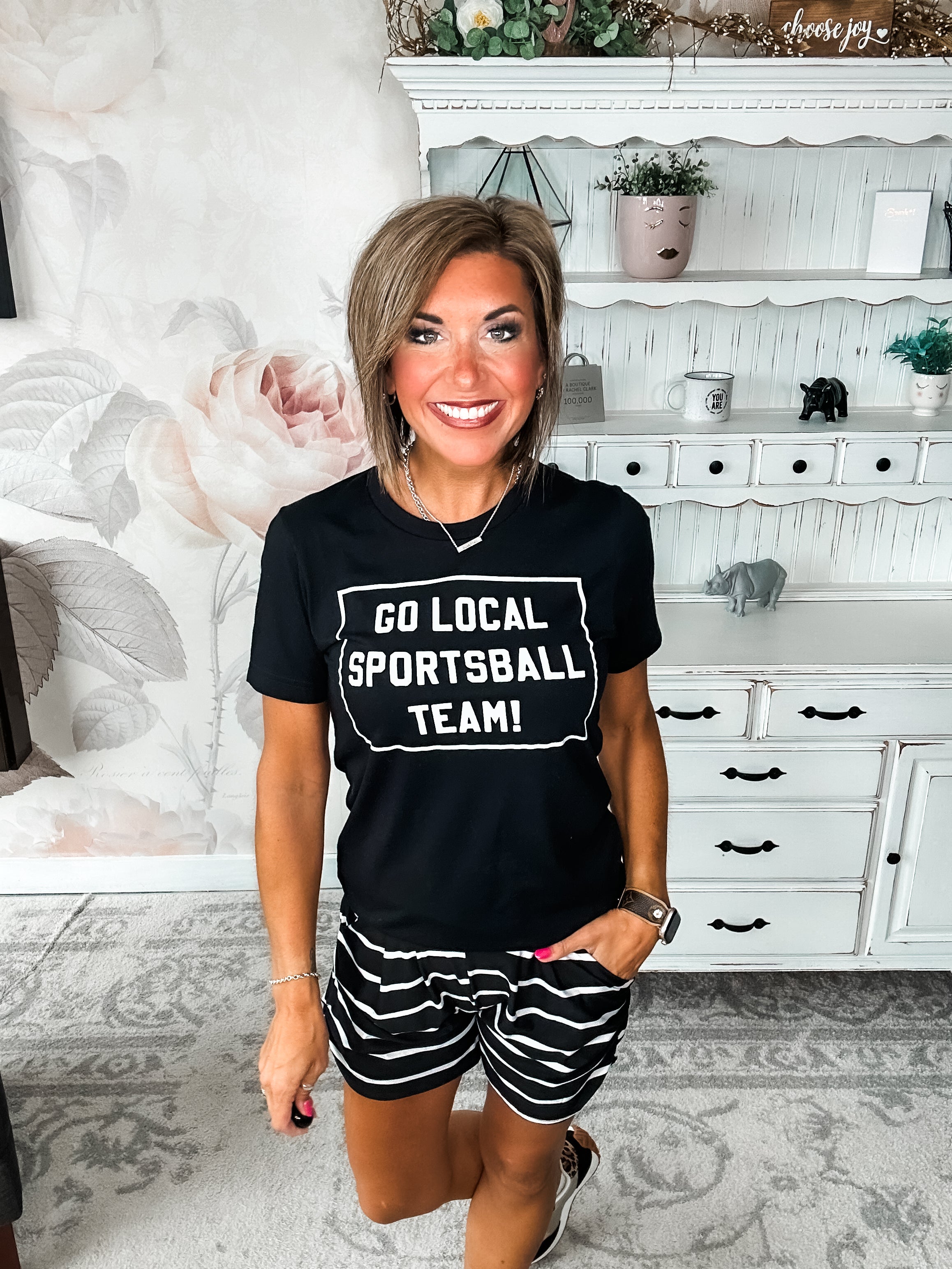 Go Local Sportsball Team Graphic Tee